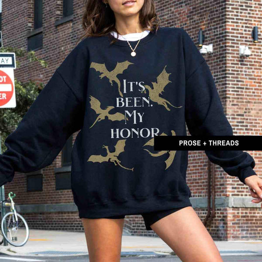 Liam Mairi Distressed Sweatshirt