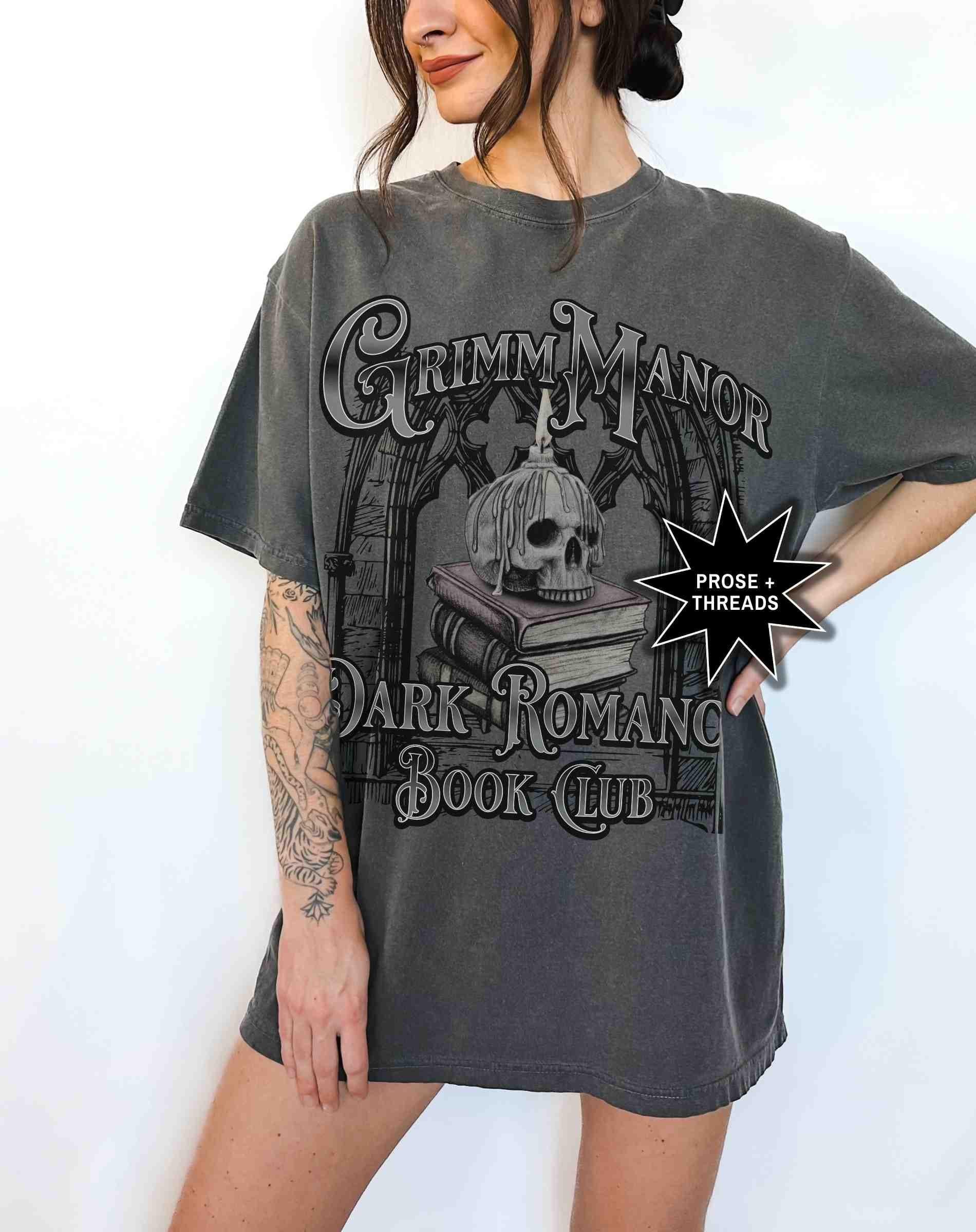 Grimm Manor Dark Romance Book Club Shirt