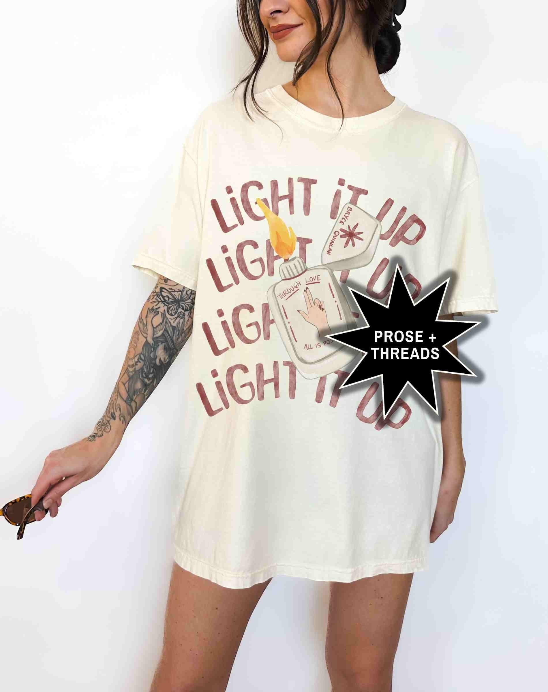 Watercolor Light It Up Shirt