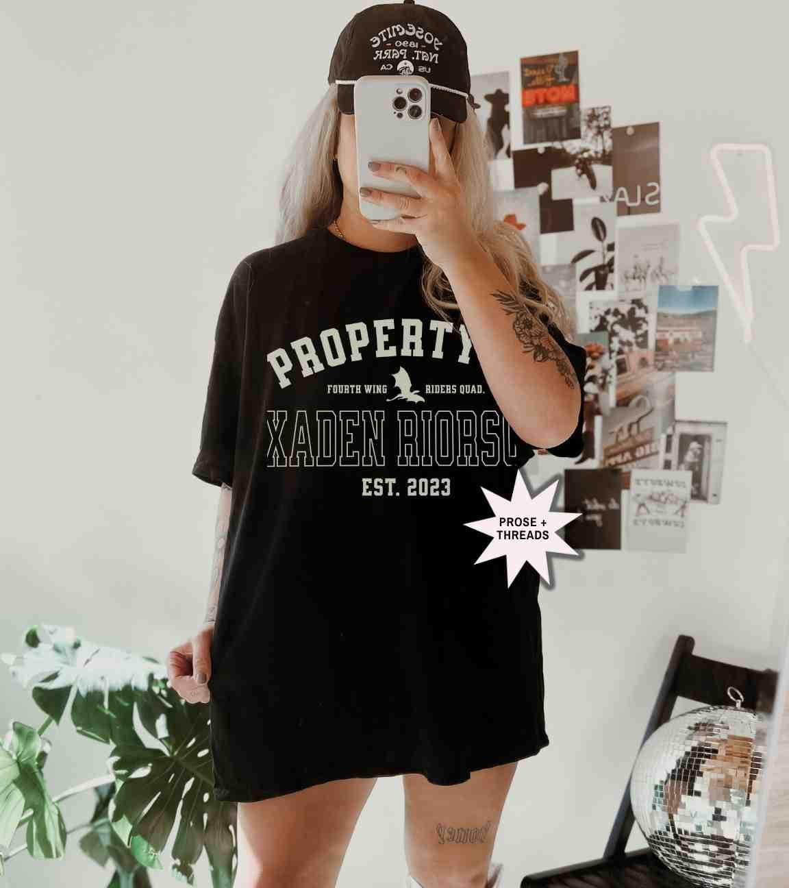 Property of Xaden Riorson Shirt