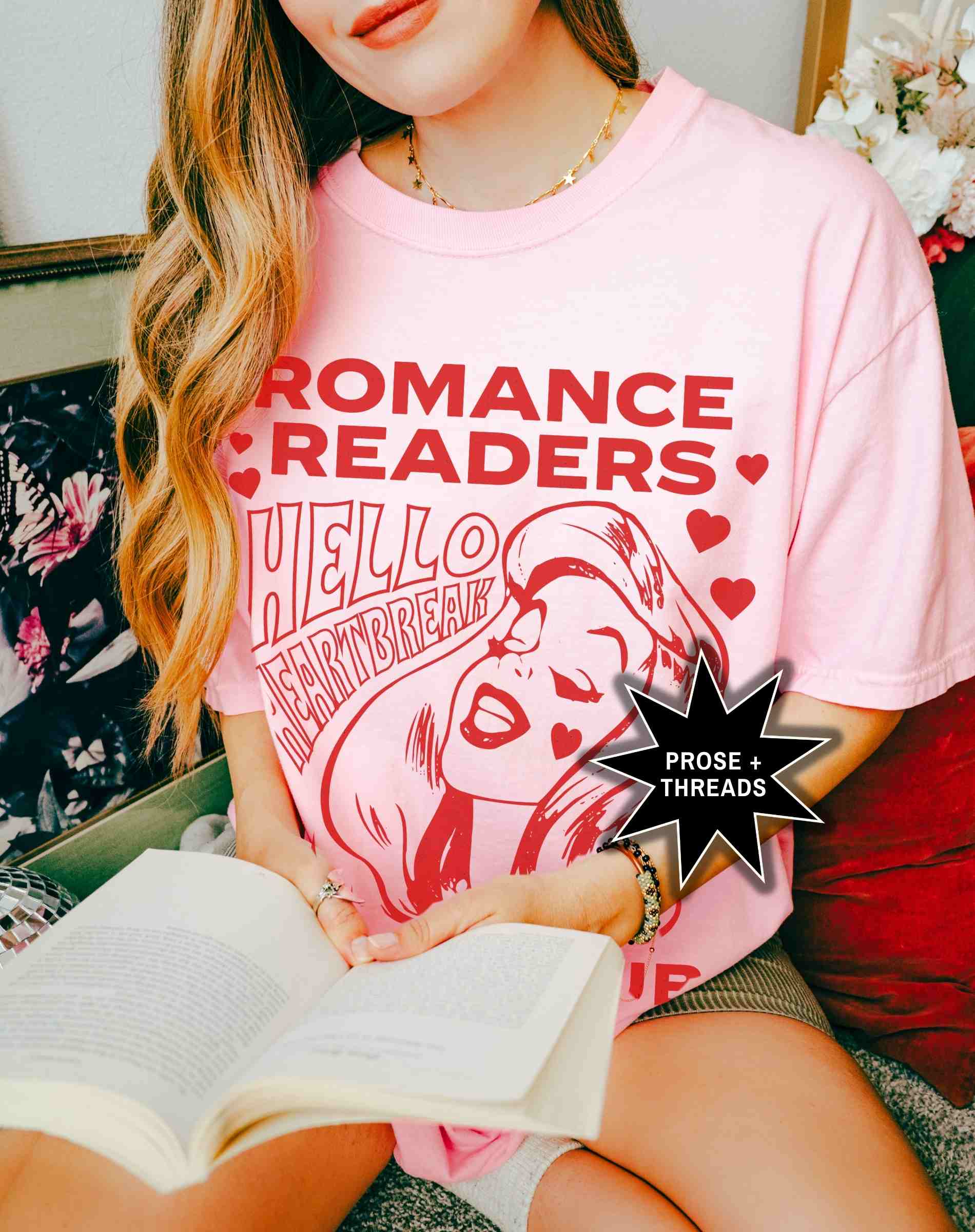 Romance Reader Book Club Shirt