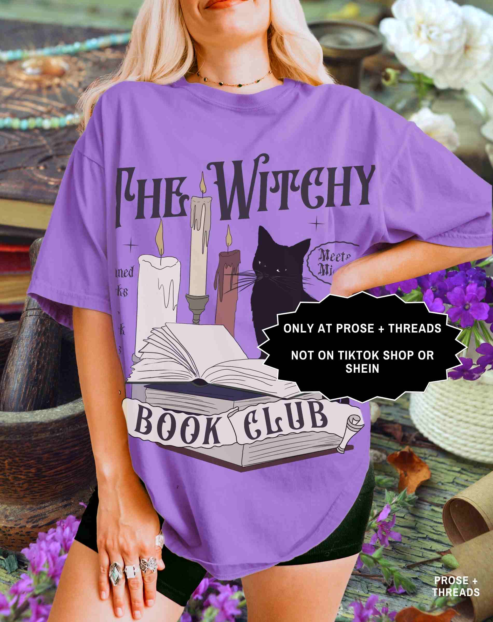 Witchy Book Club Shirt