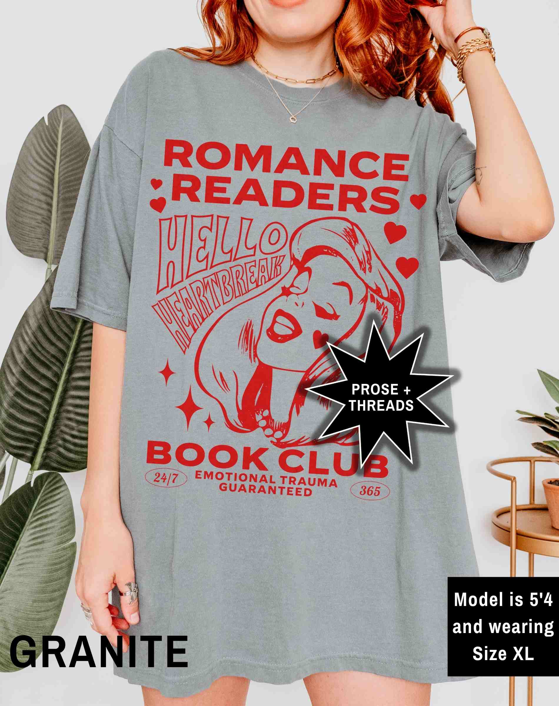 Romance Reader Book Club Shirt