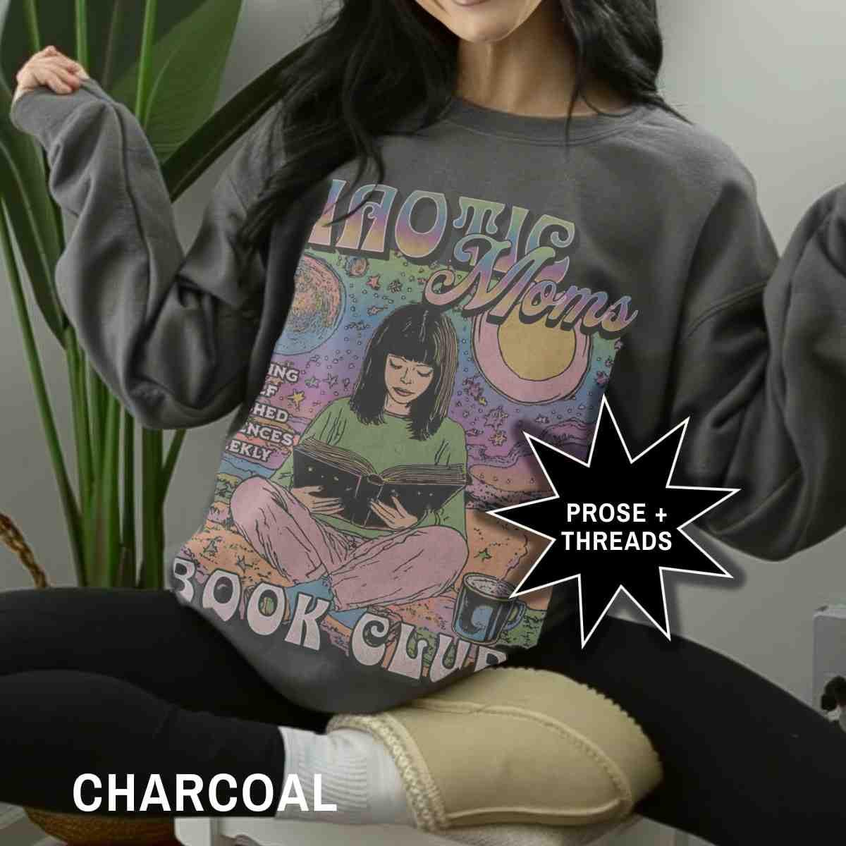 Chaotic Moms Book Club Sweatshirt