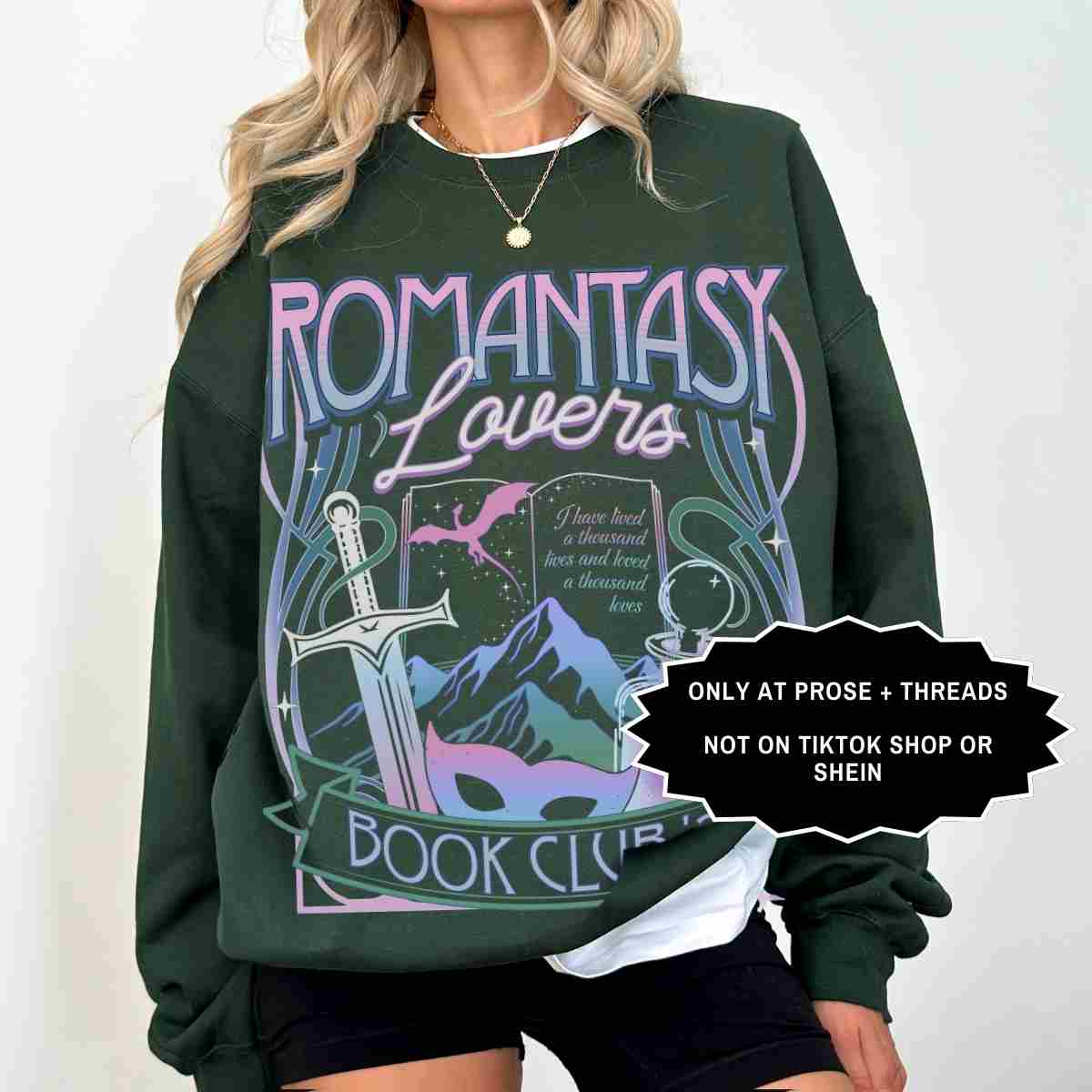 Romantasy Book Club Sweater