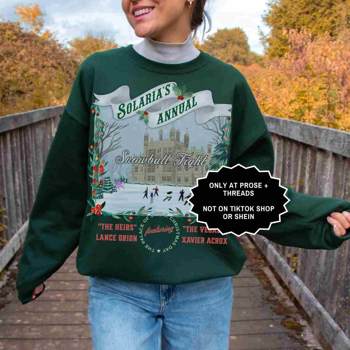 Christmas Zodiac Academy Sweatshirt