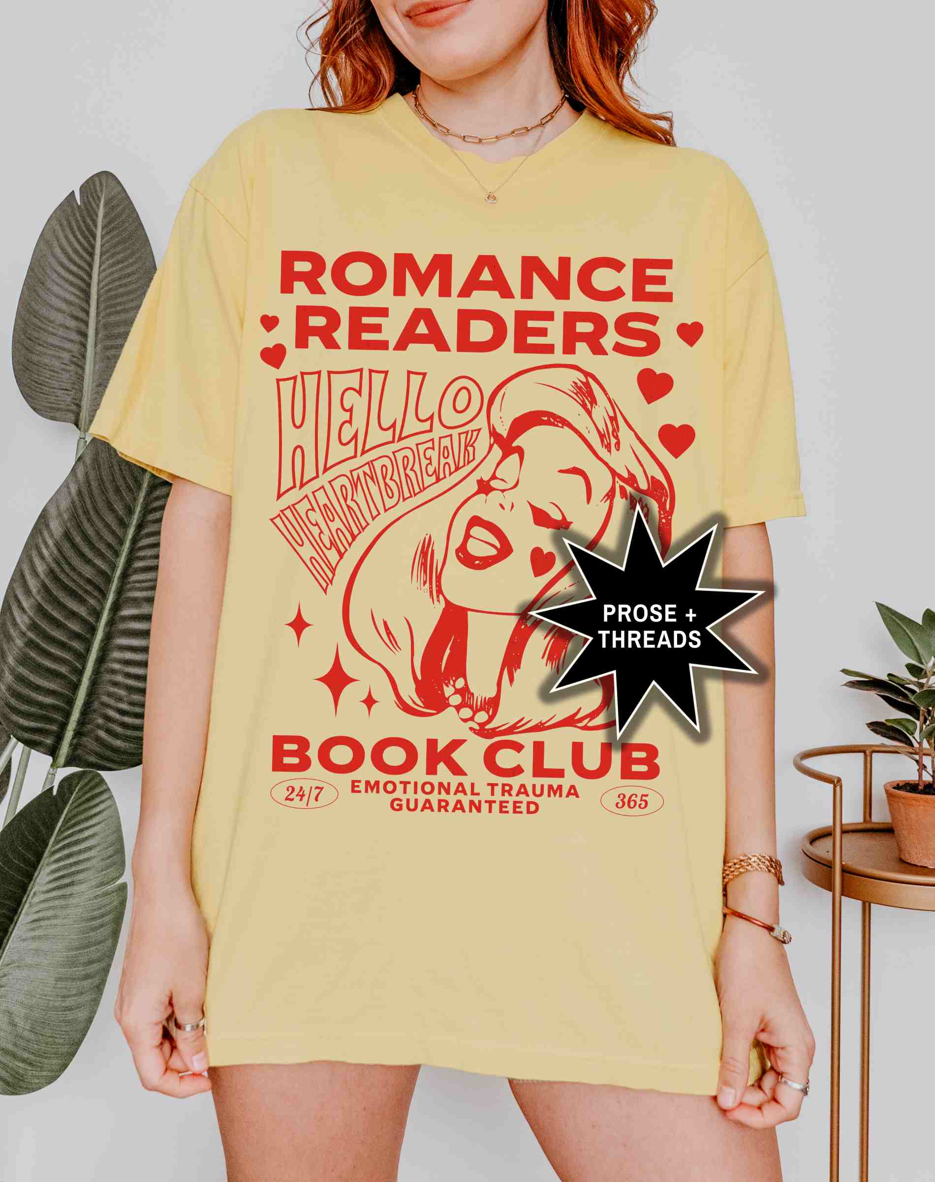 Romance Reader Book Club Shirt