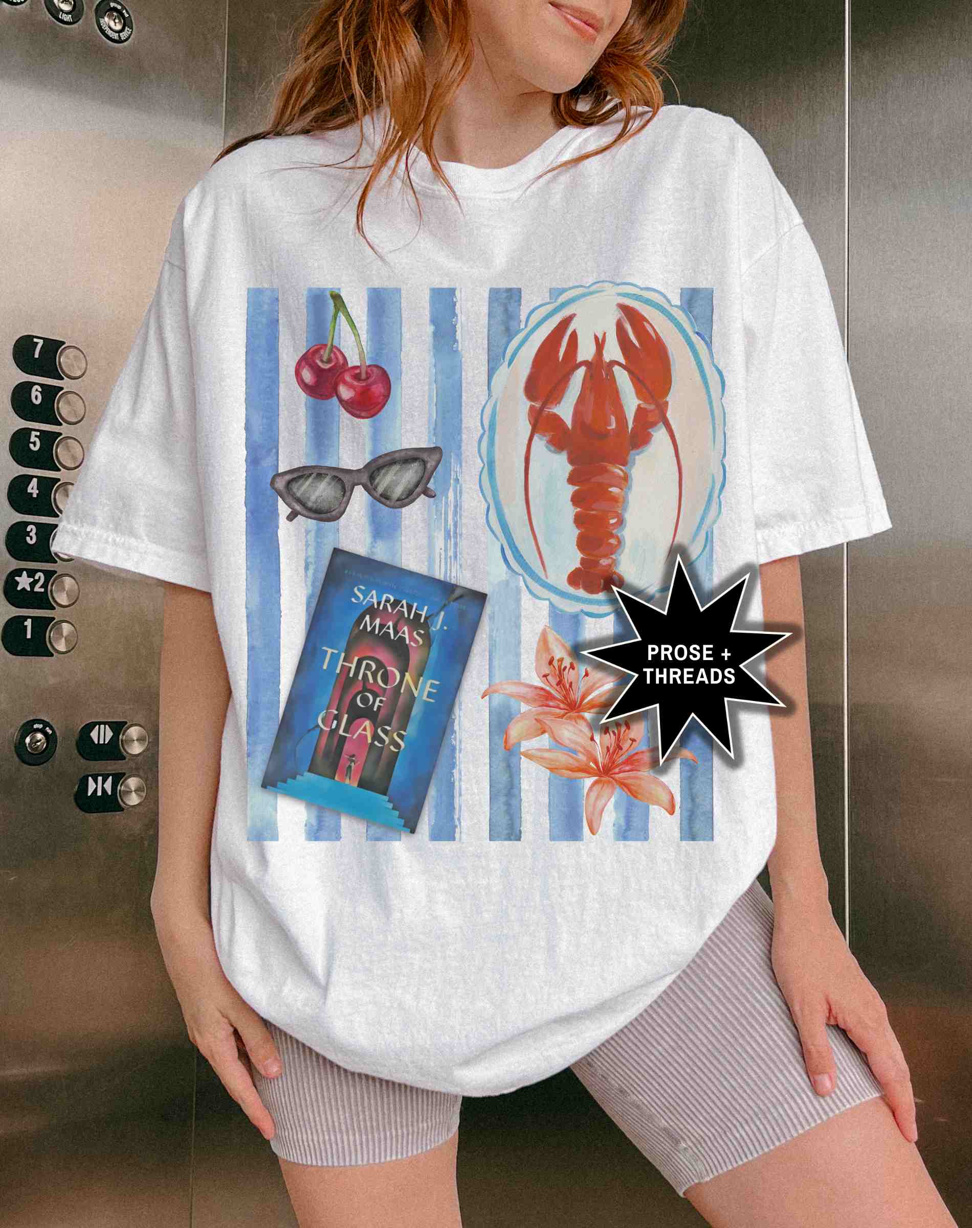 Throne Of Glass Watercolor Shirt