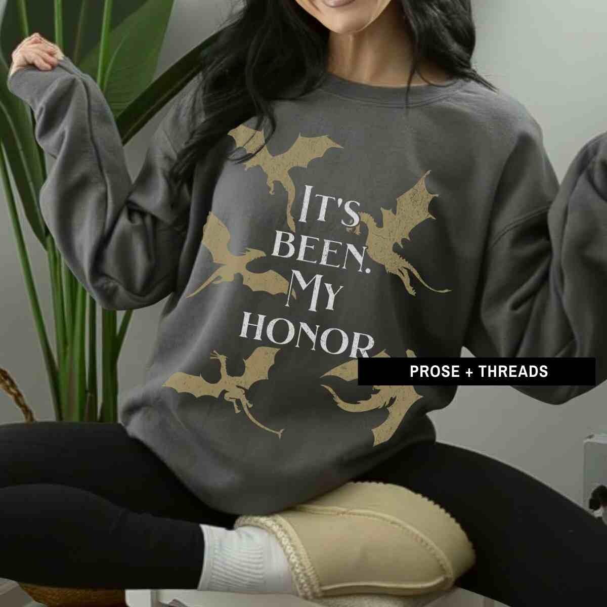 Liam Mairi Distressed Sweatshirt