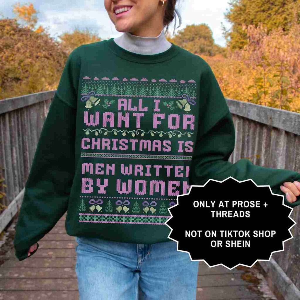 Book Boyfriend Christmas Sweater