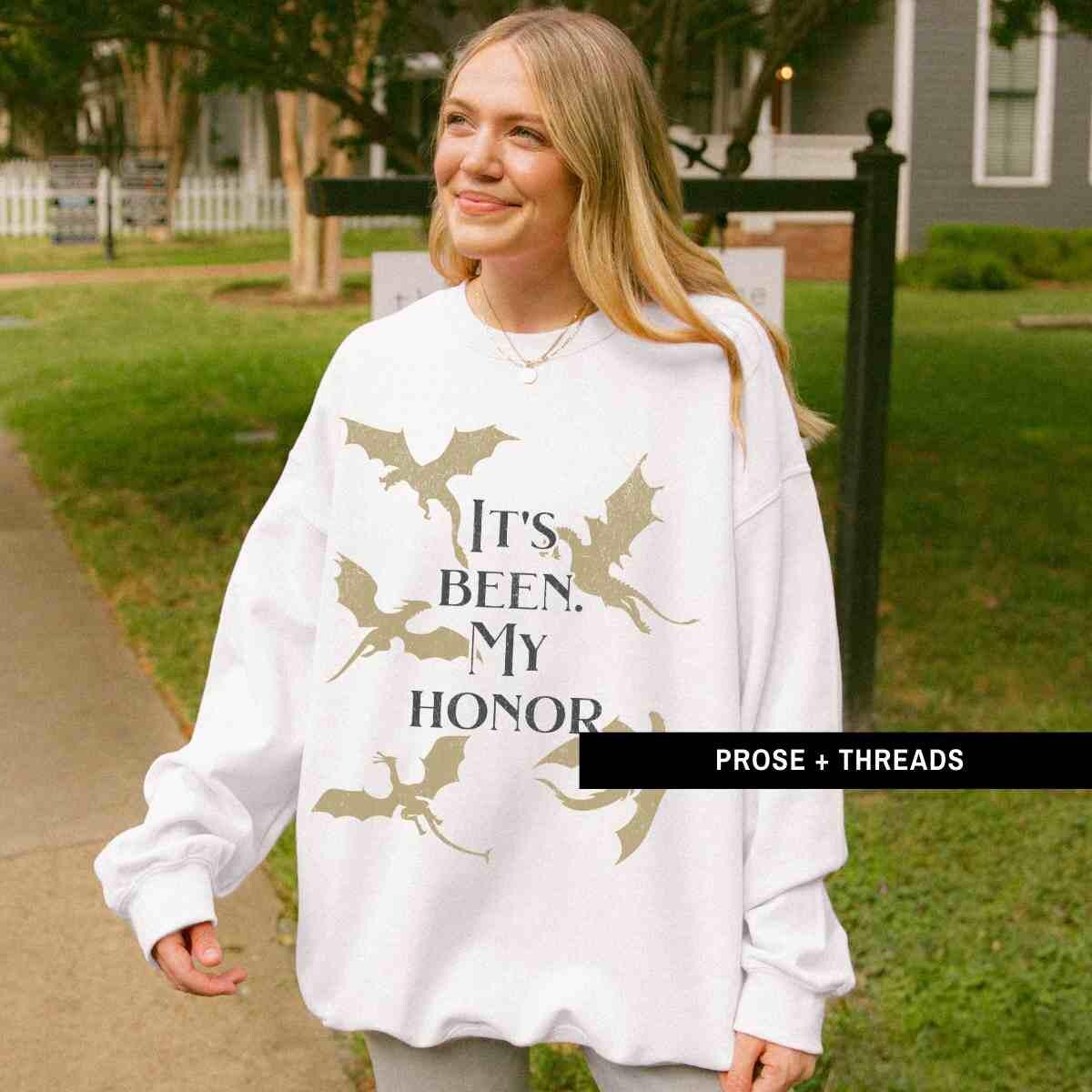 Liam Mairi Distressed Sweatshirt