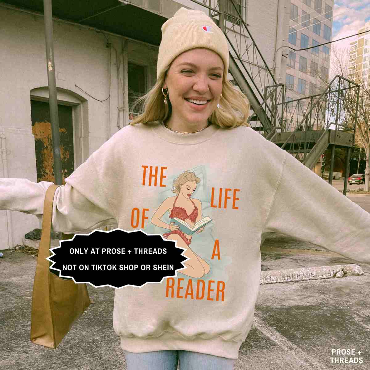 The Life Of A Reader Sweatshirt