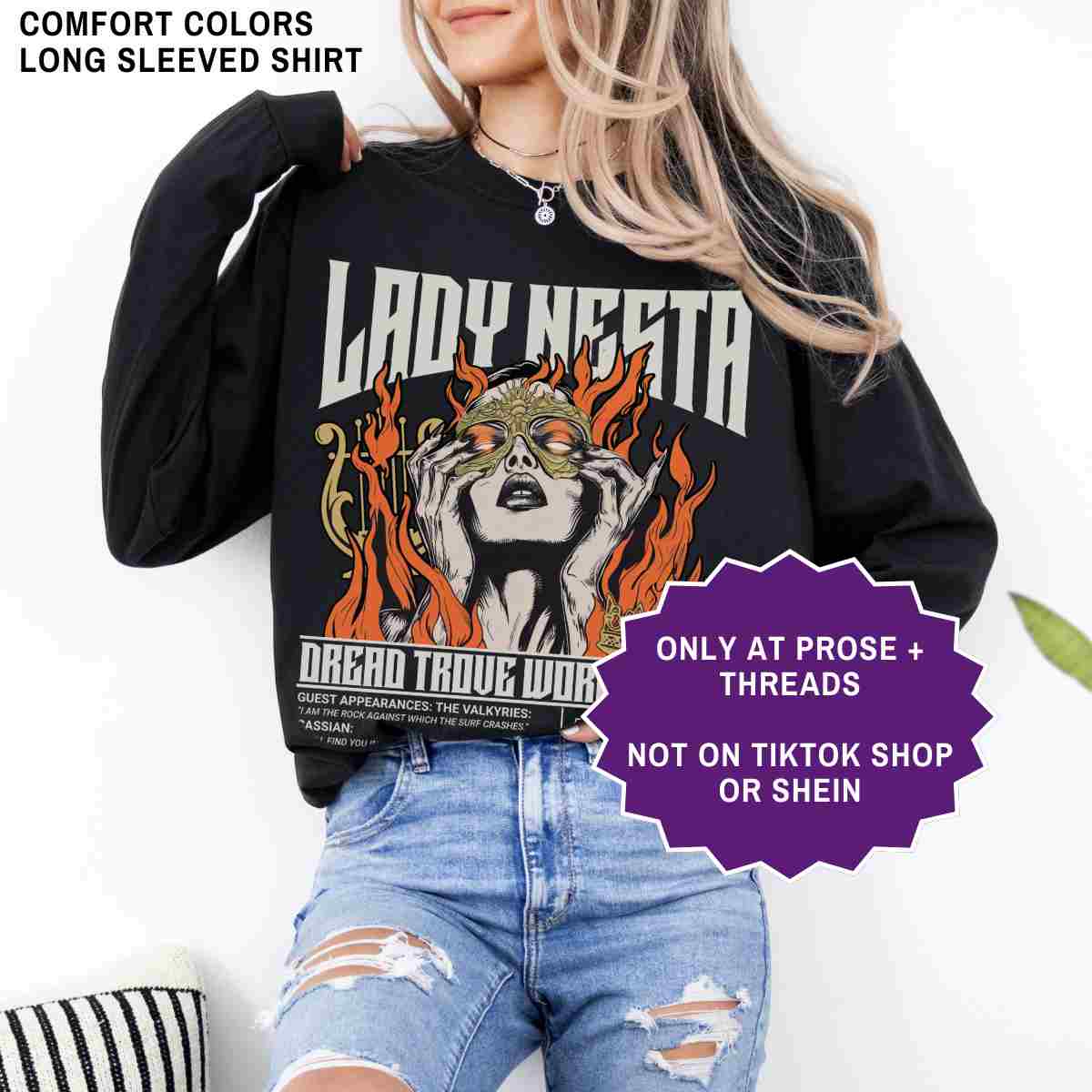 Lady Nesta Dread Trove Long Sleeve Shirt