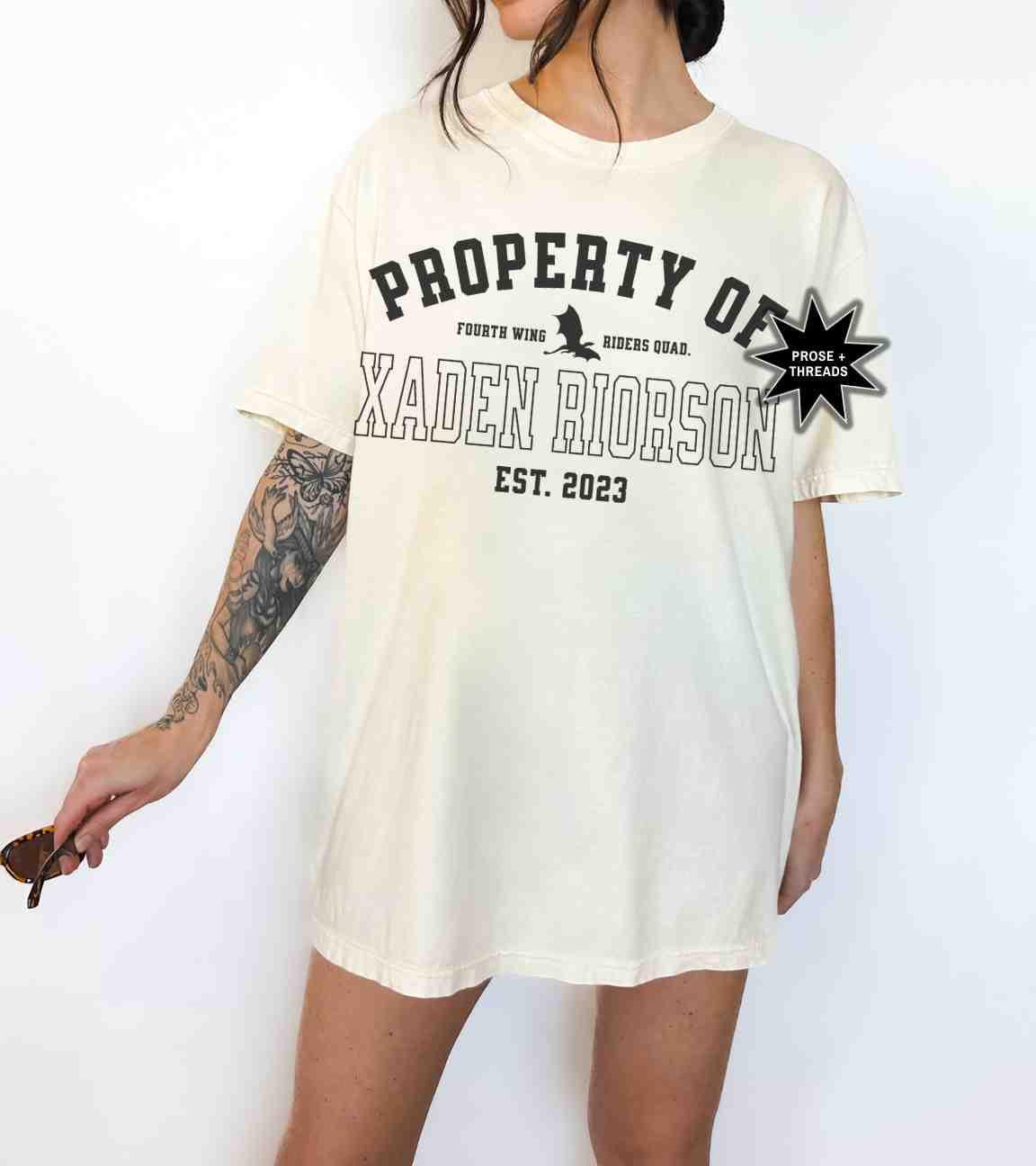 Property of Xaden Riorson Shirt