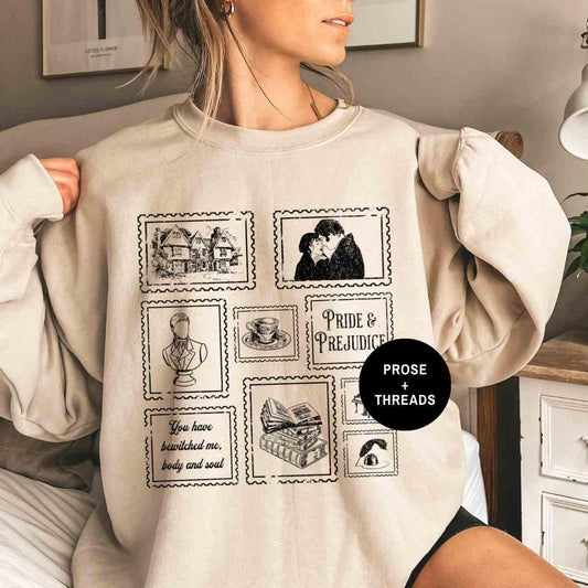 Pride And Prejudice Stamp Sweatshirt