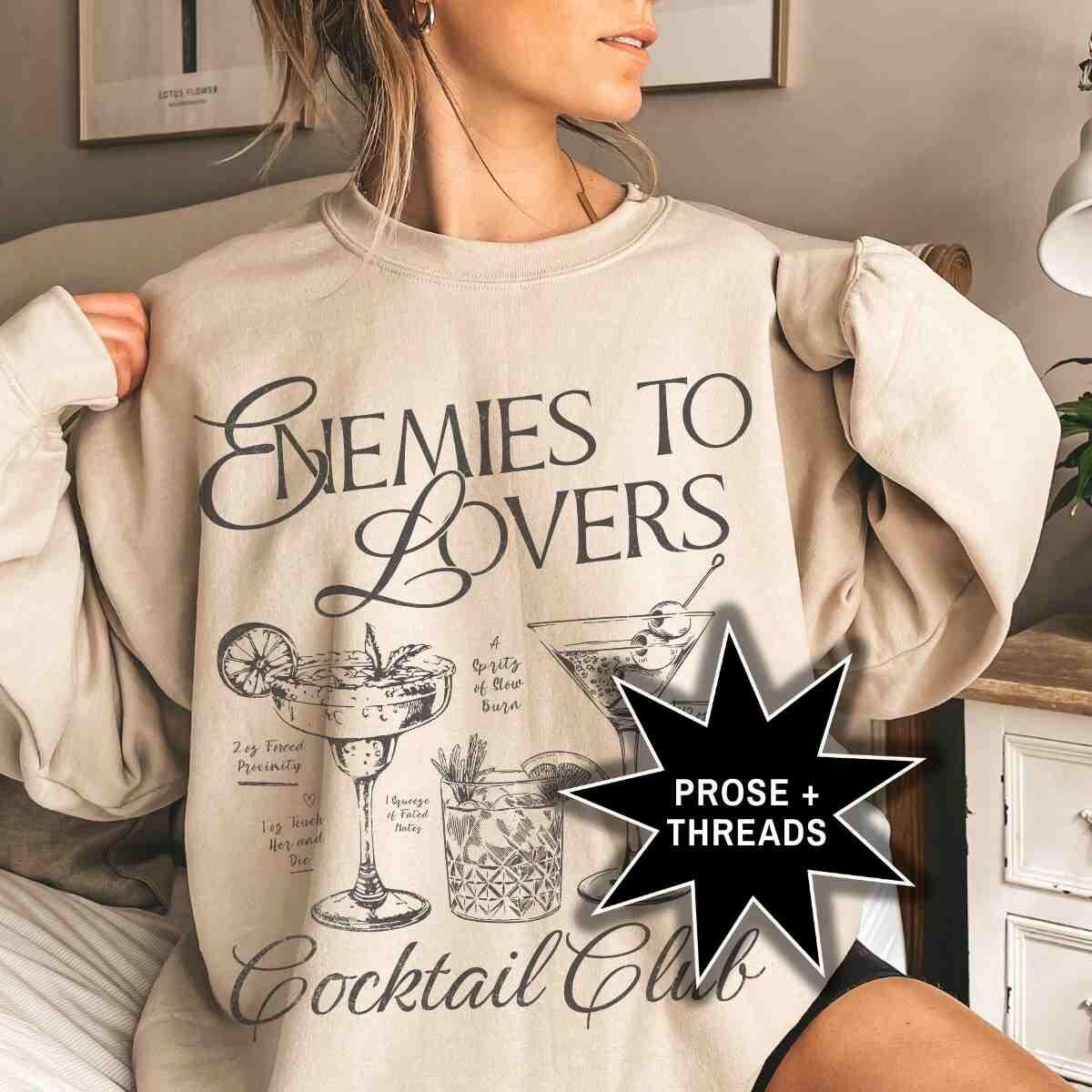 Enemies To Lovers Cocktail Sweatshirt