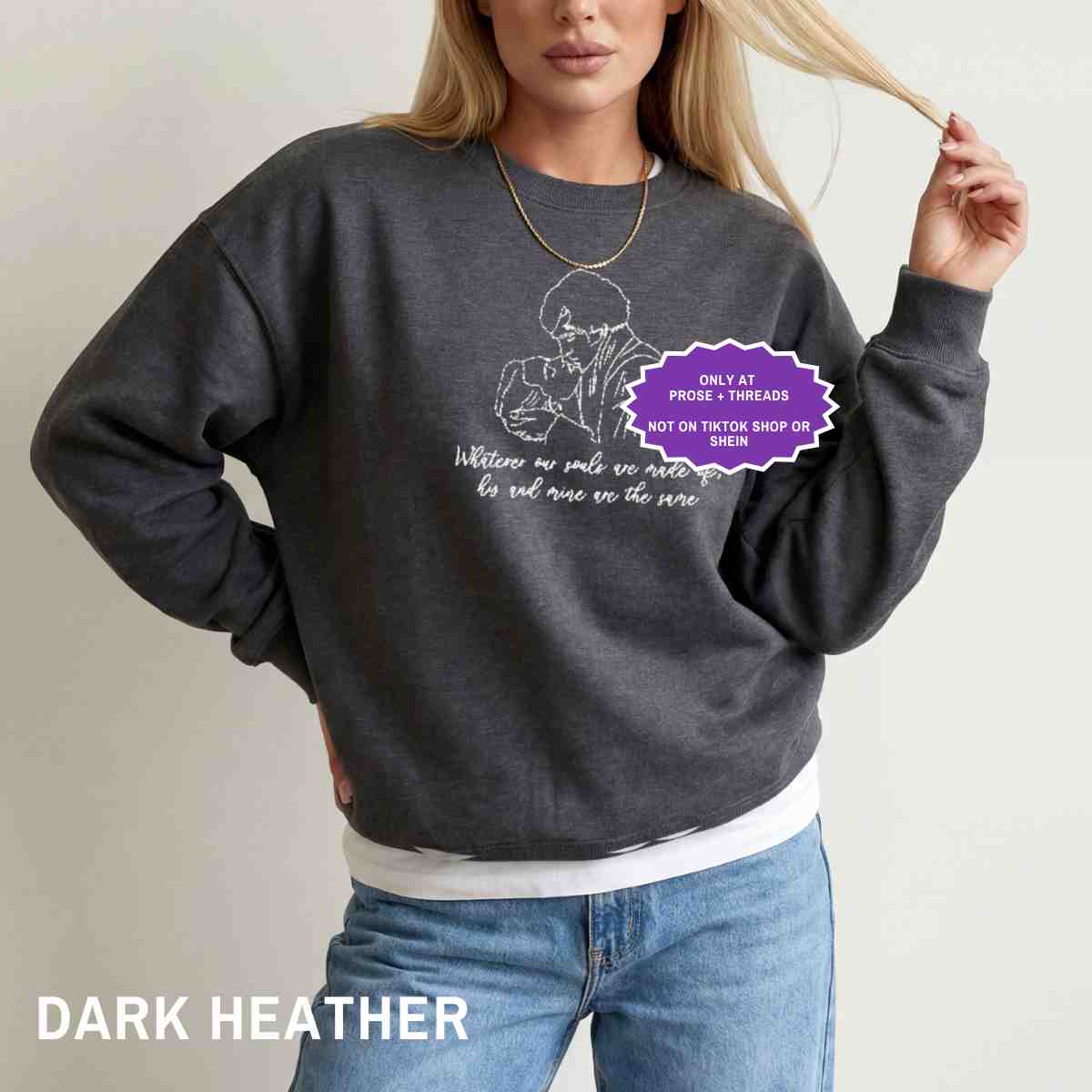 Embriodered Wuthering Heights Sweater