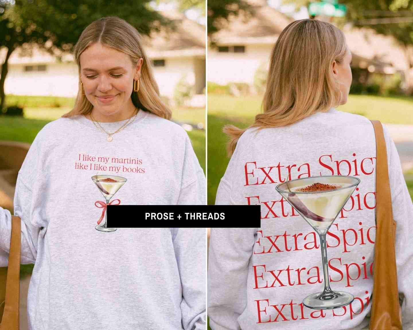 Spicy Martini Smut Sweatshirt