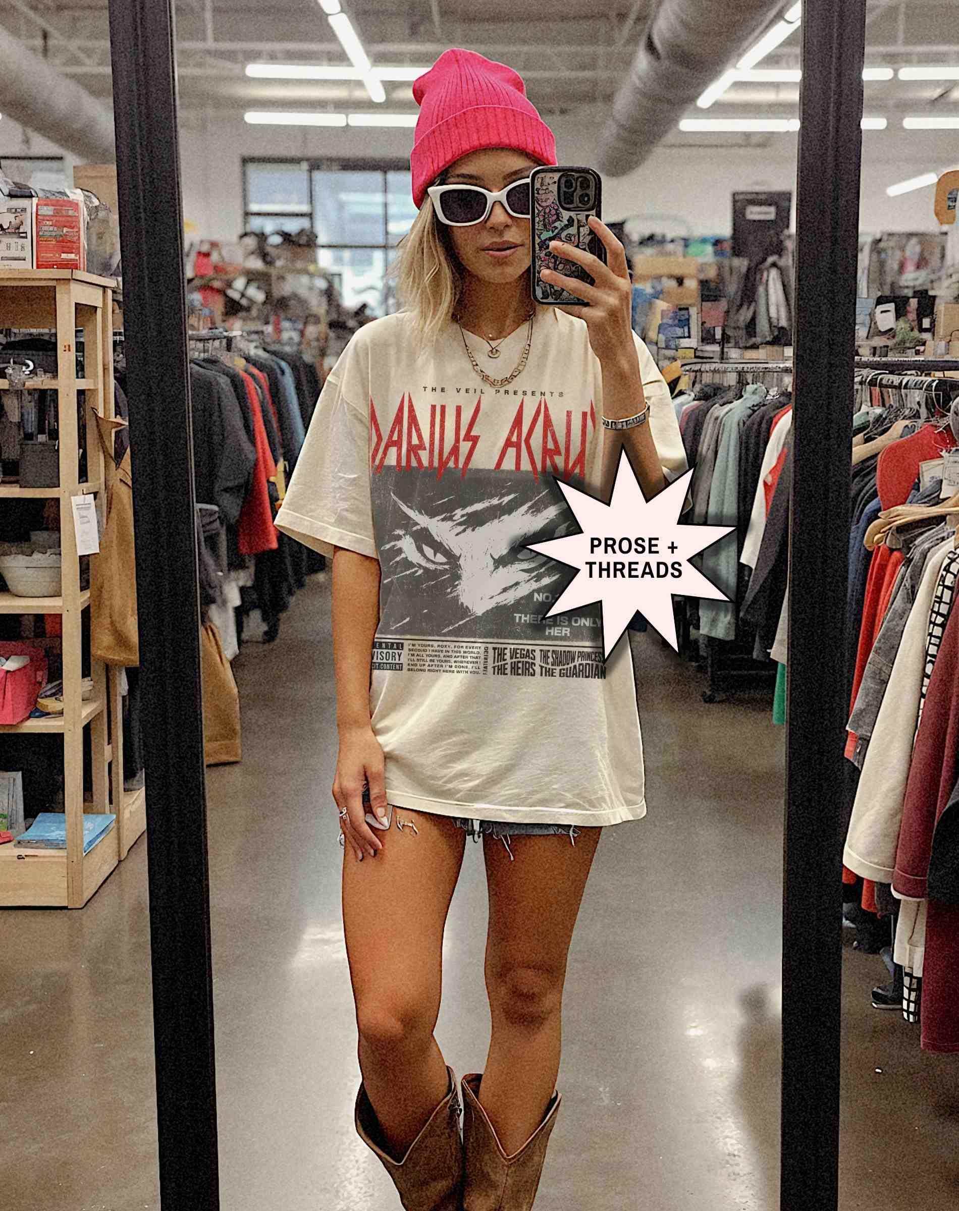 Darius Acrux Band Distressed Shirt