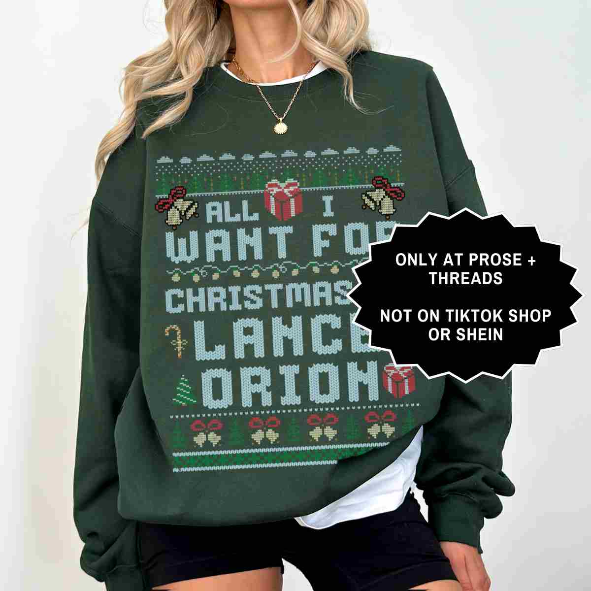 Lance Orion Christmas Sweater