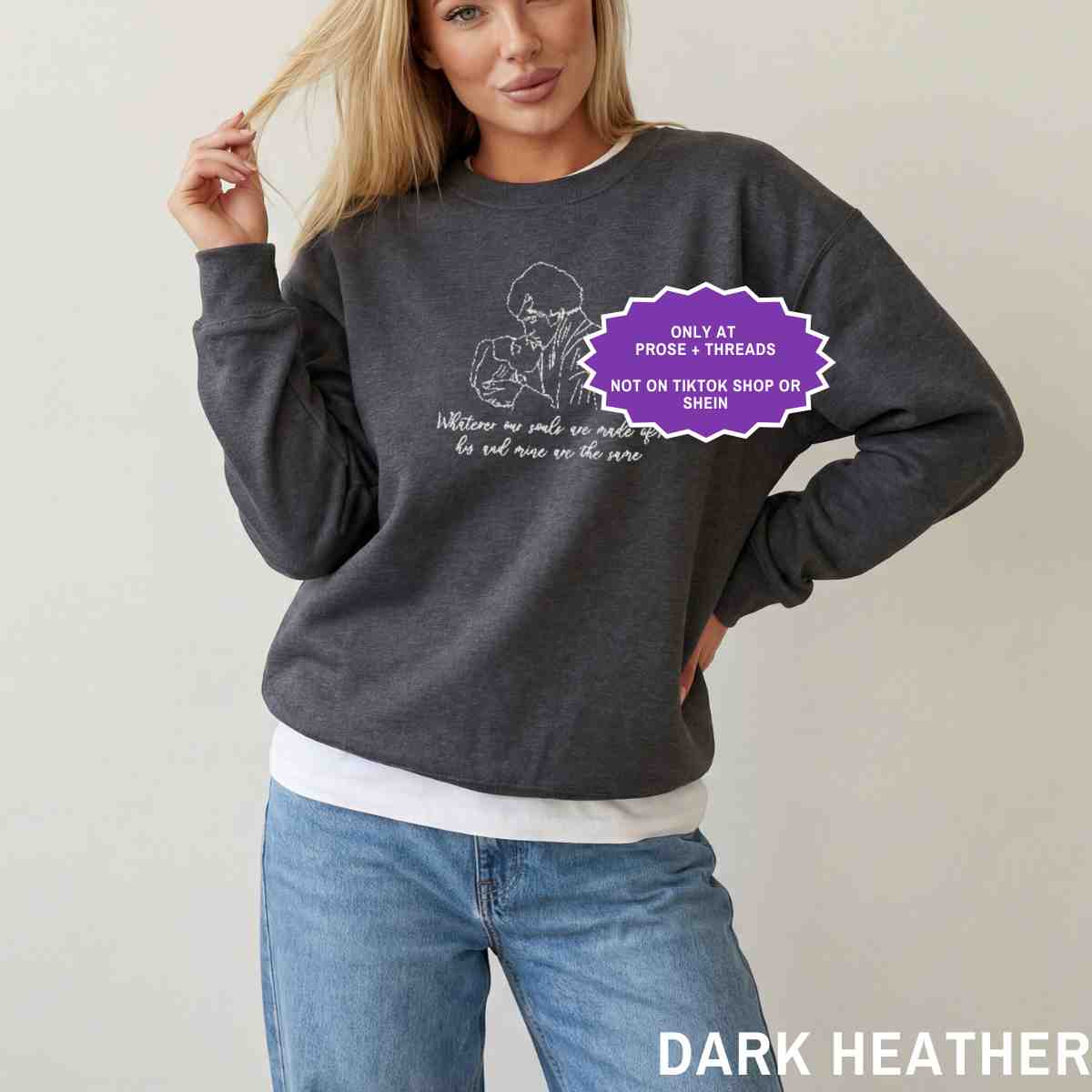 Embriodered Wuthering Heights Sweater