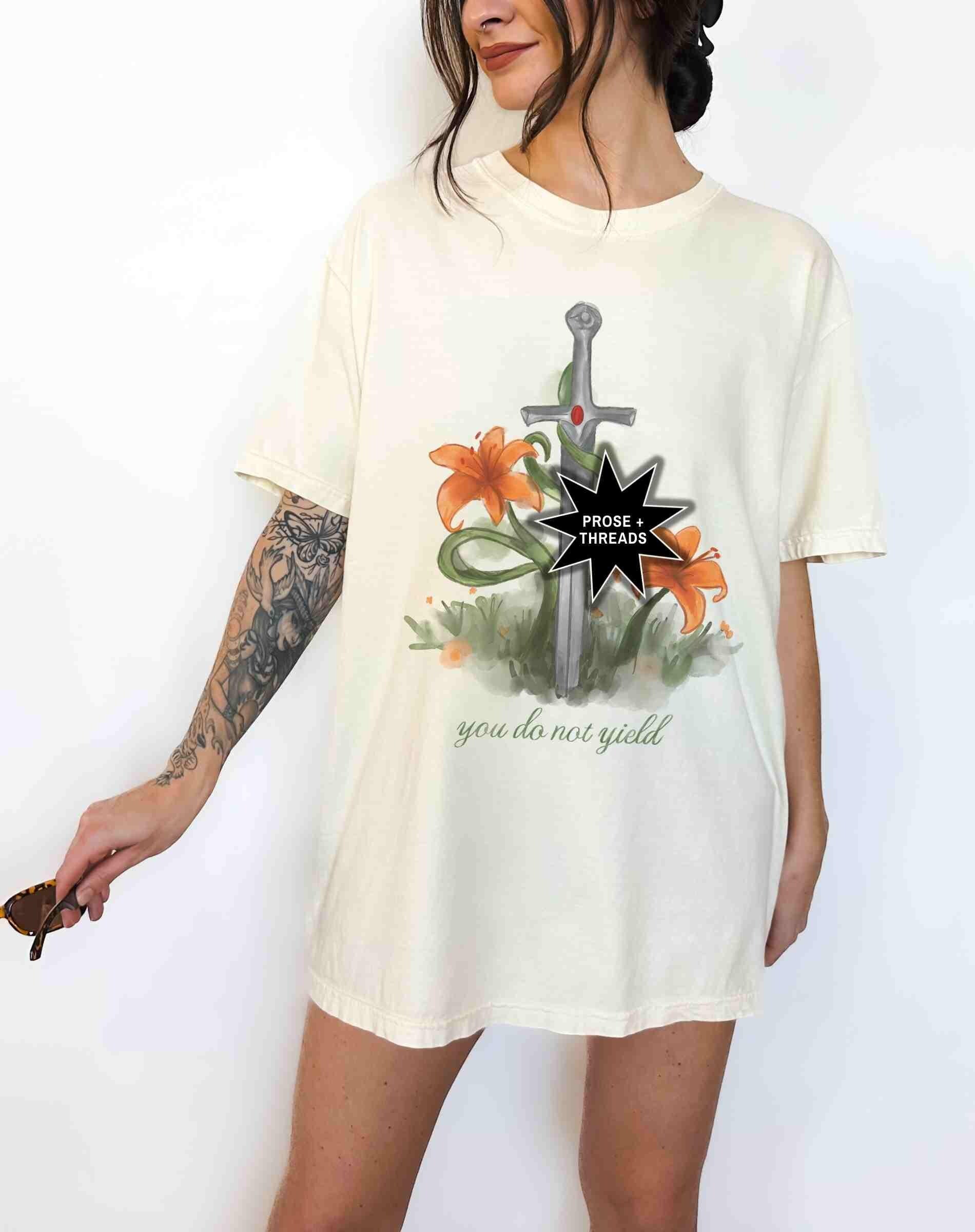 You Do Not Yield Watercolor Shirt