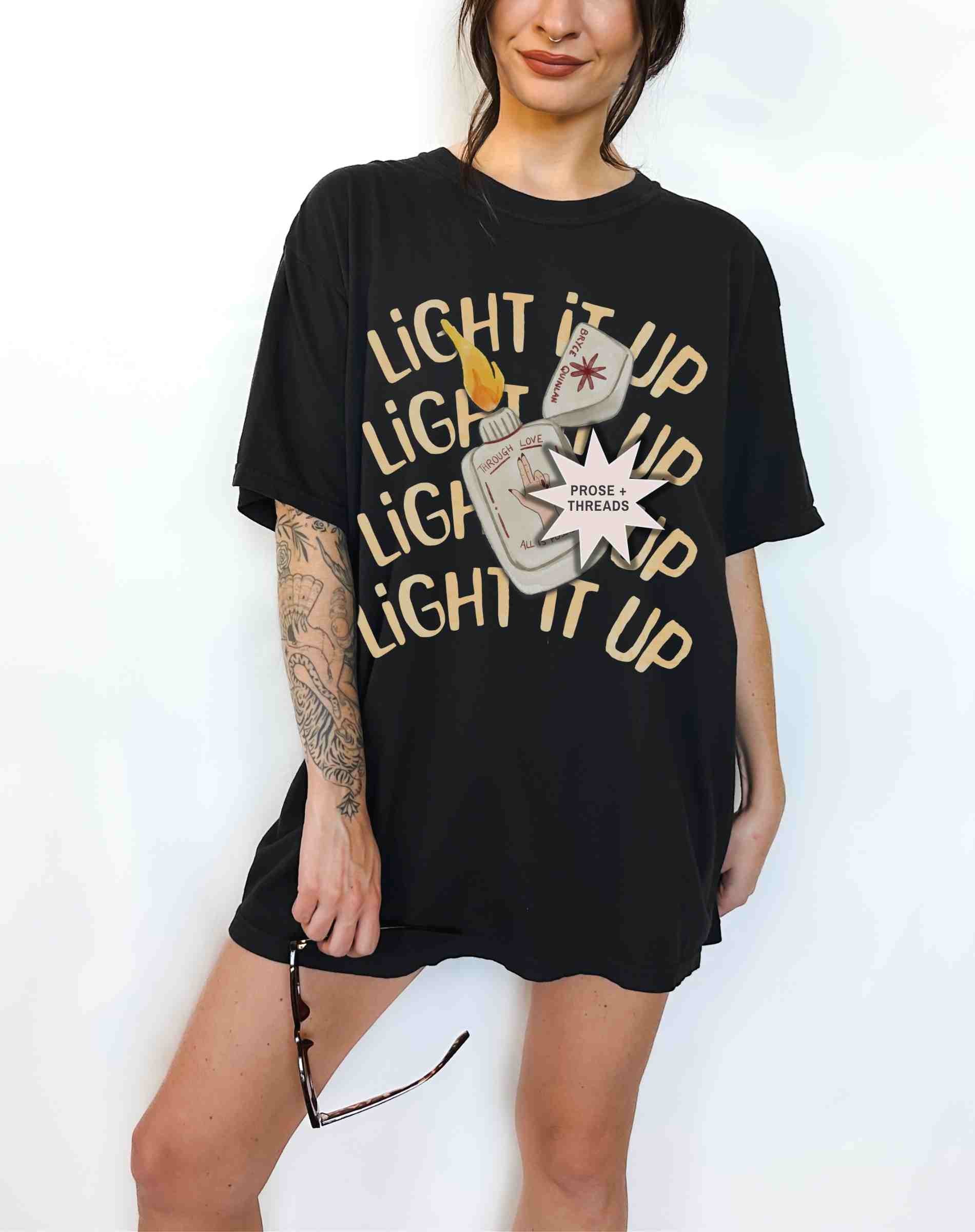 Watercolor Light It Up Shirt