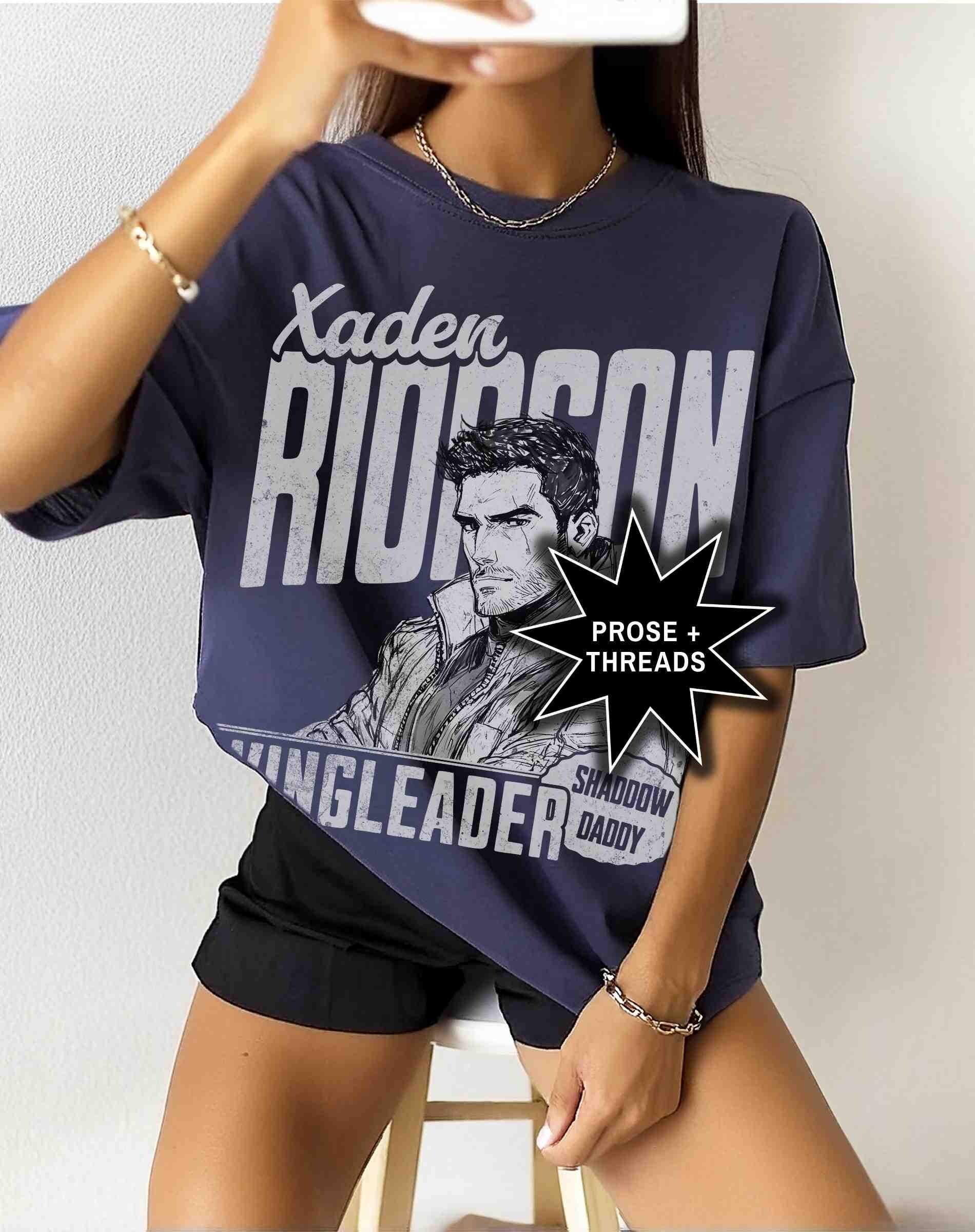 Xaden Riorson Wingleader Distressed Shirt