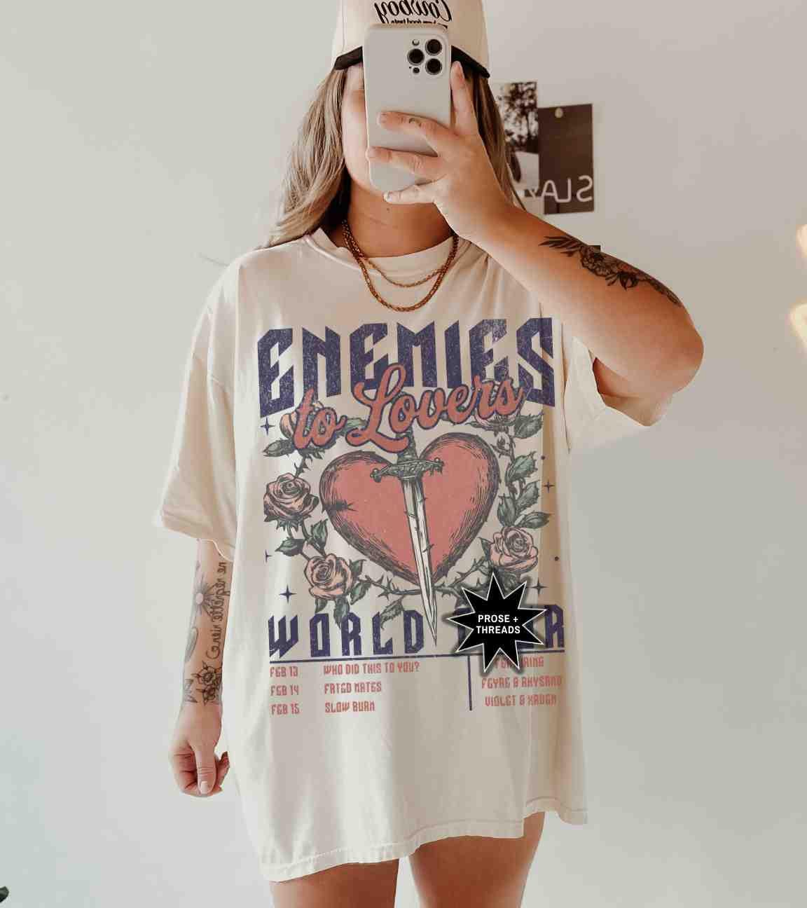 Enemies To Lovers Band Shirt