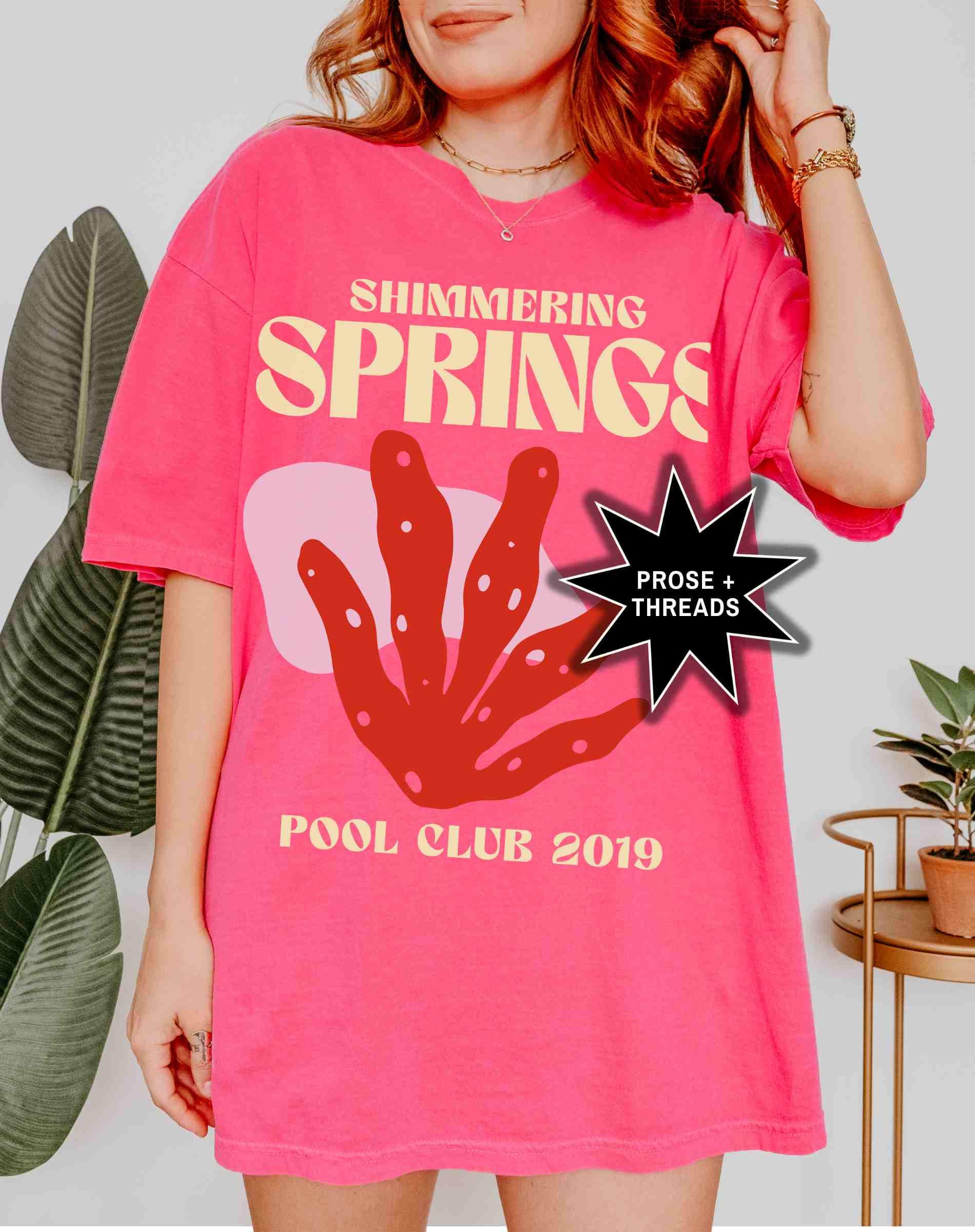 Shimmering Springs Pool Club Shirt