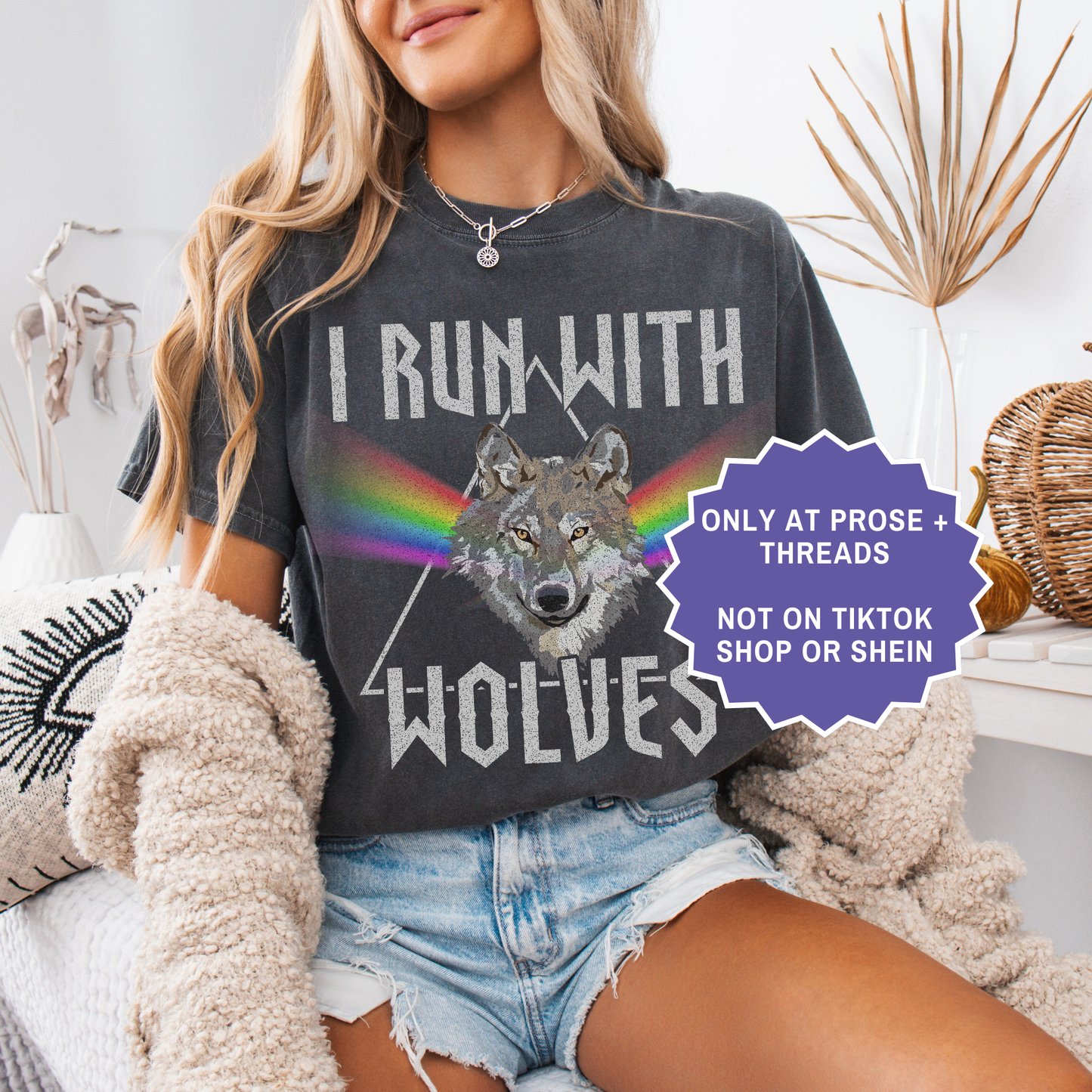I Run With Wolves Shirt