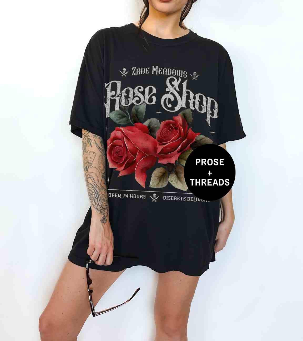 Zade Meadows Rose Shop Shirt