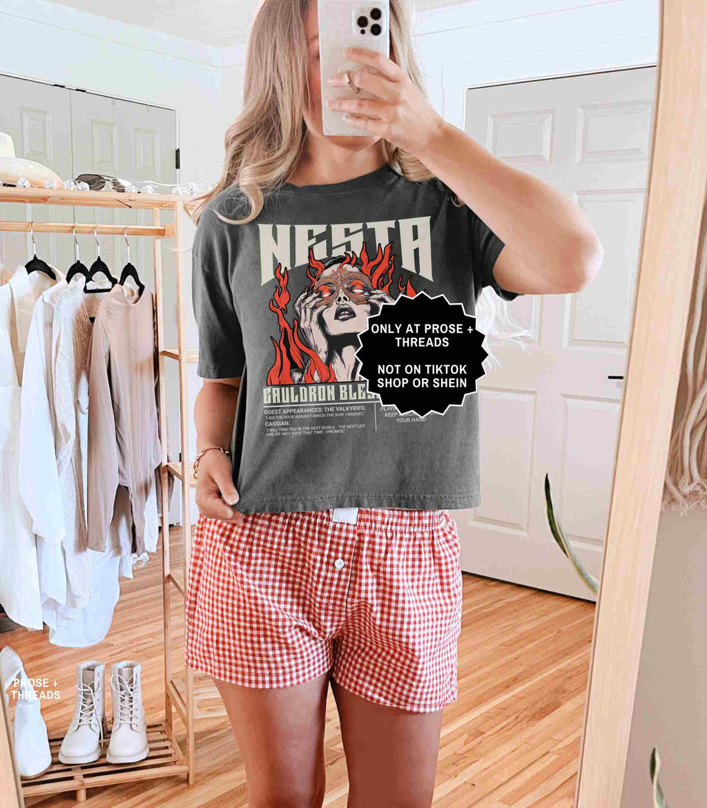 Lady Death | Nesta Boxy Tee