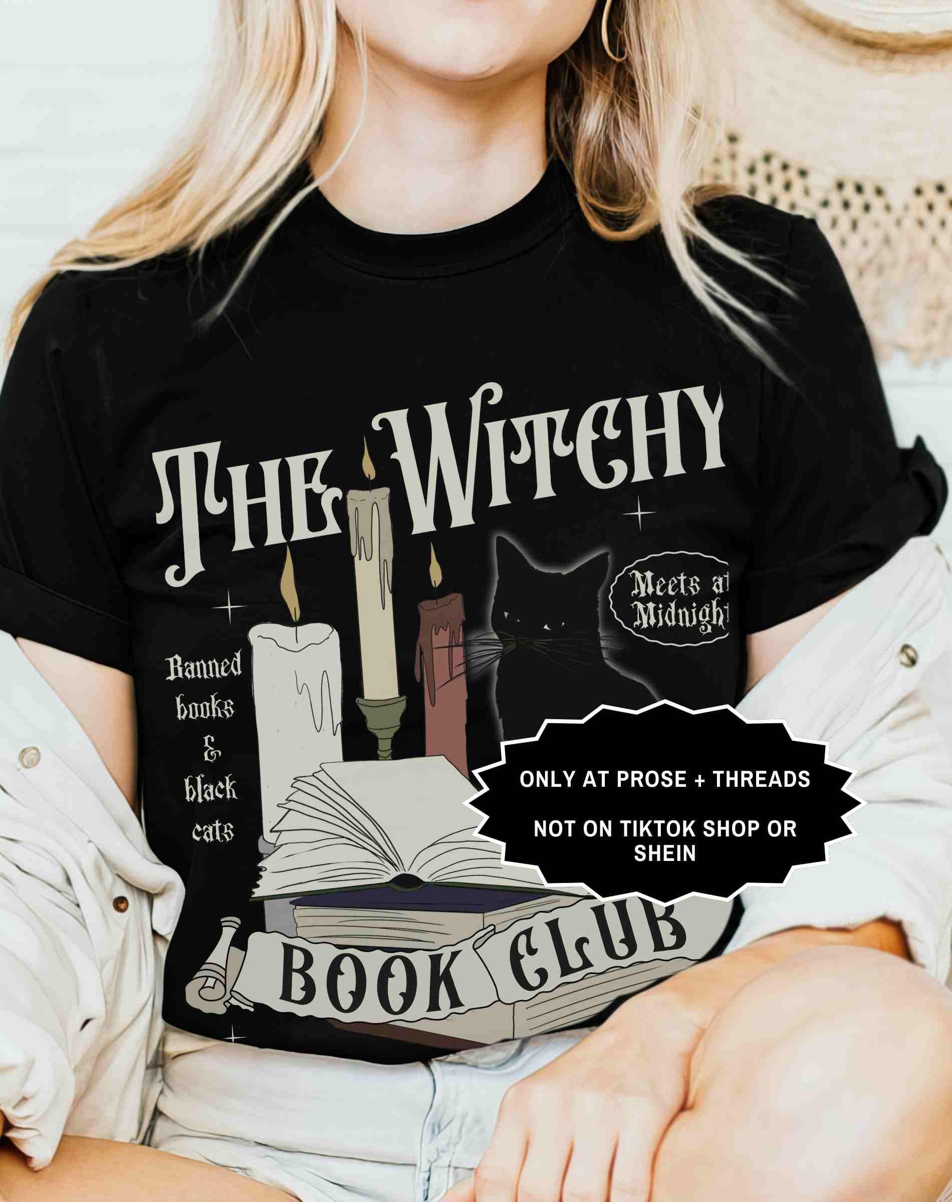 Witchy Book Club Shirt