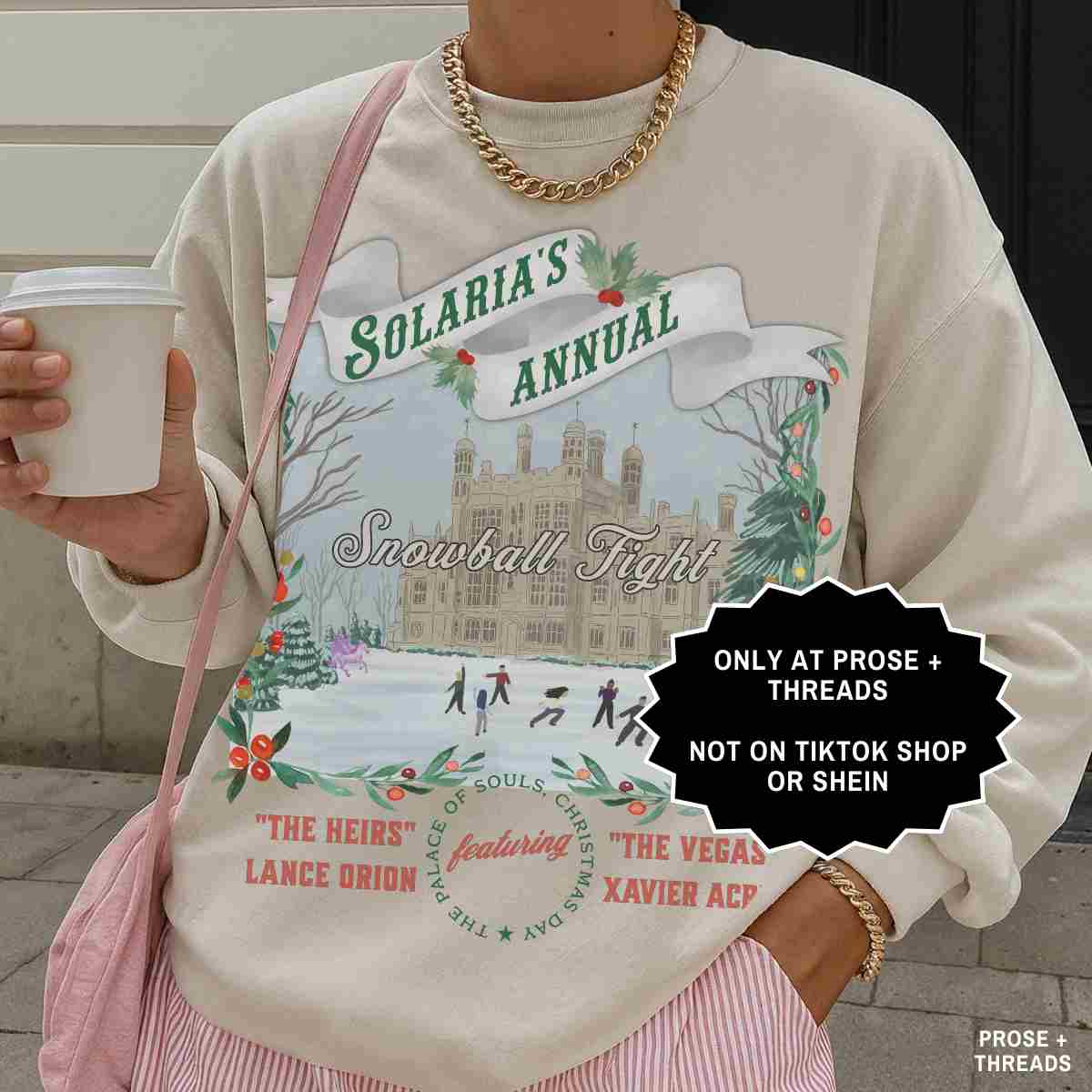 Christmas Zodiac Academy Sweatshirt