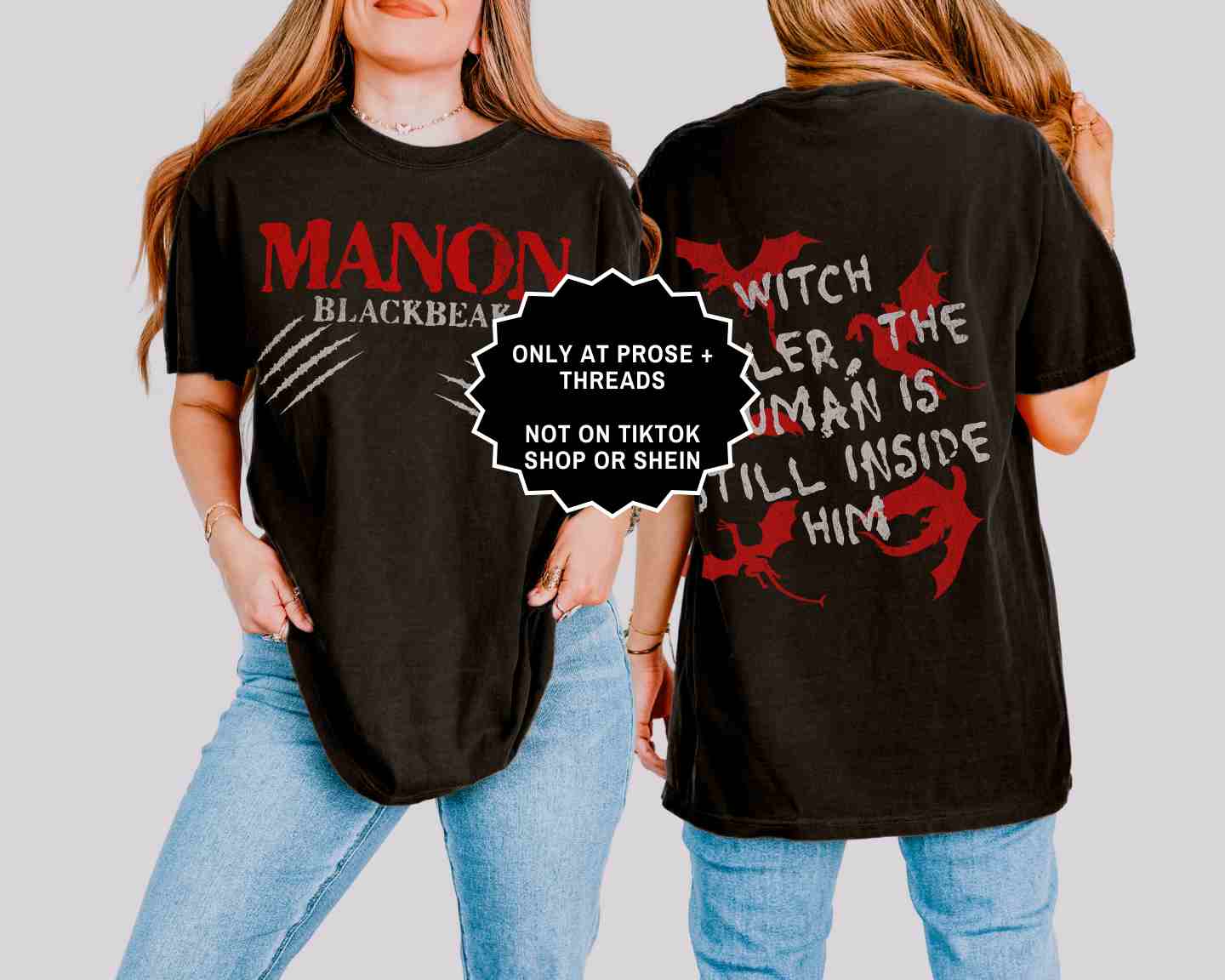 Manon Blackbeak Witch Killer 2 Sided Sweatshirt