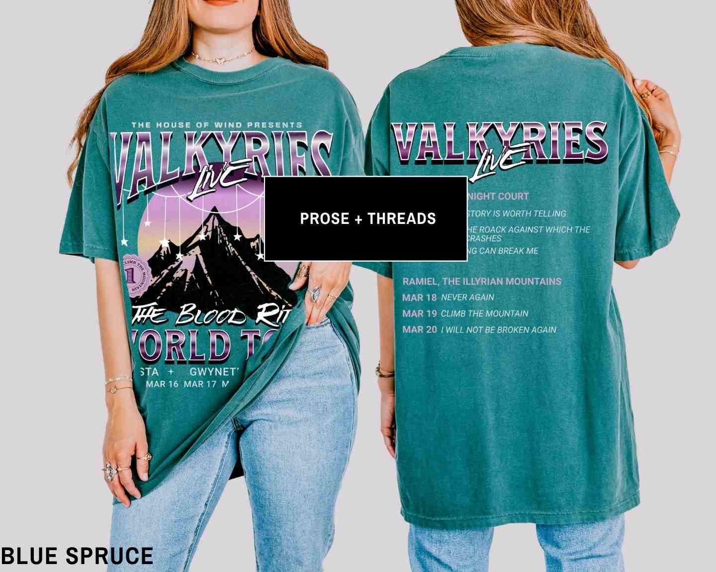 Valkyrie Back Print Shirt