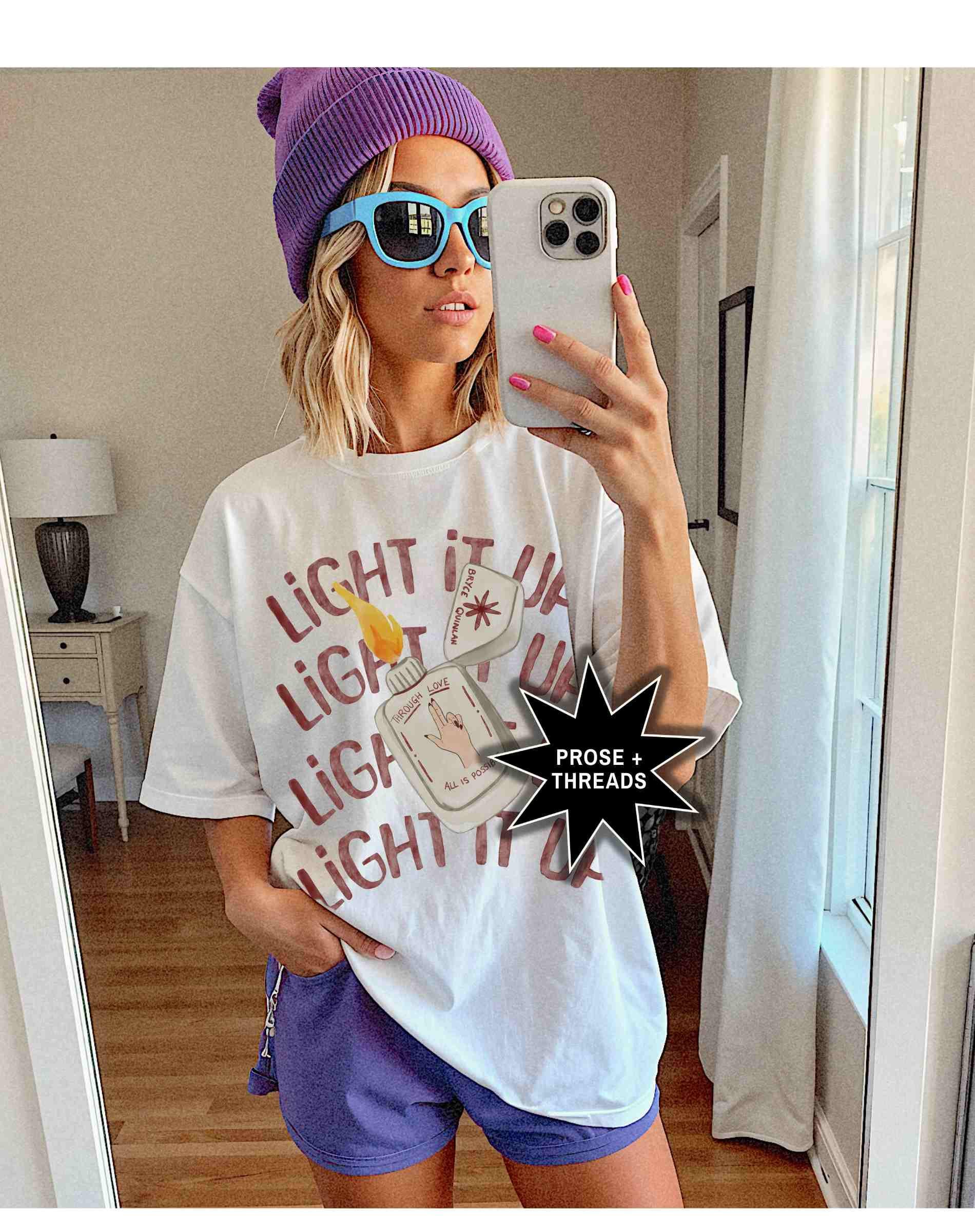 Watercolor Light It Up Shirt