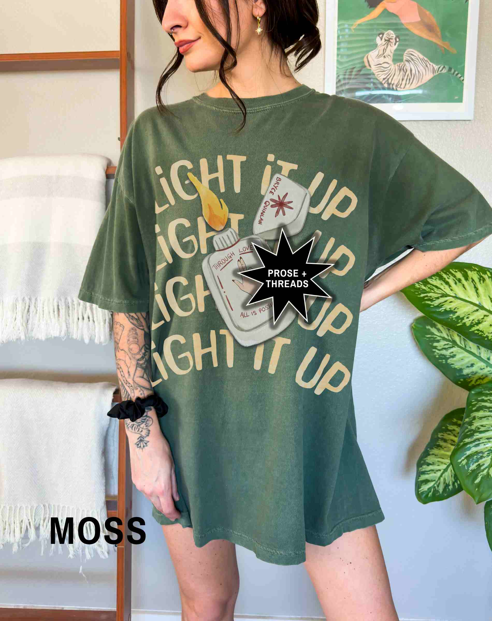 Watercolor Light It Up Shirt