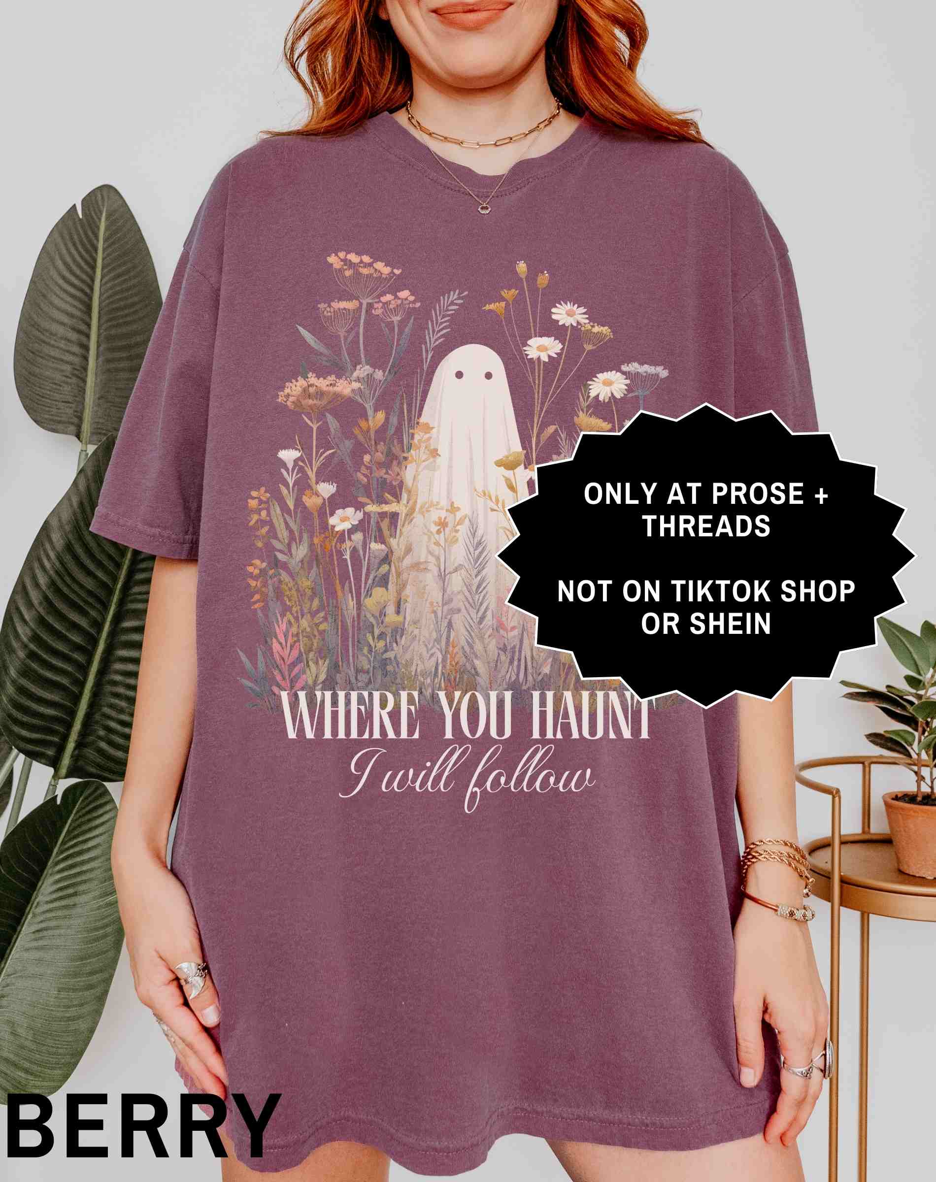 Cottagecore Ghost Shirt