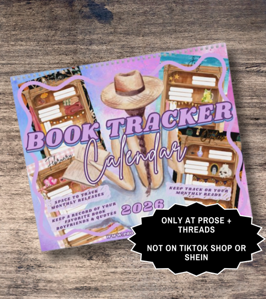 Reading Tracker Calendar 2026