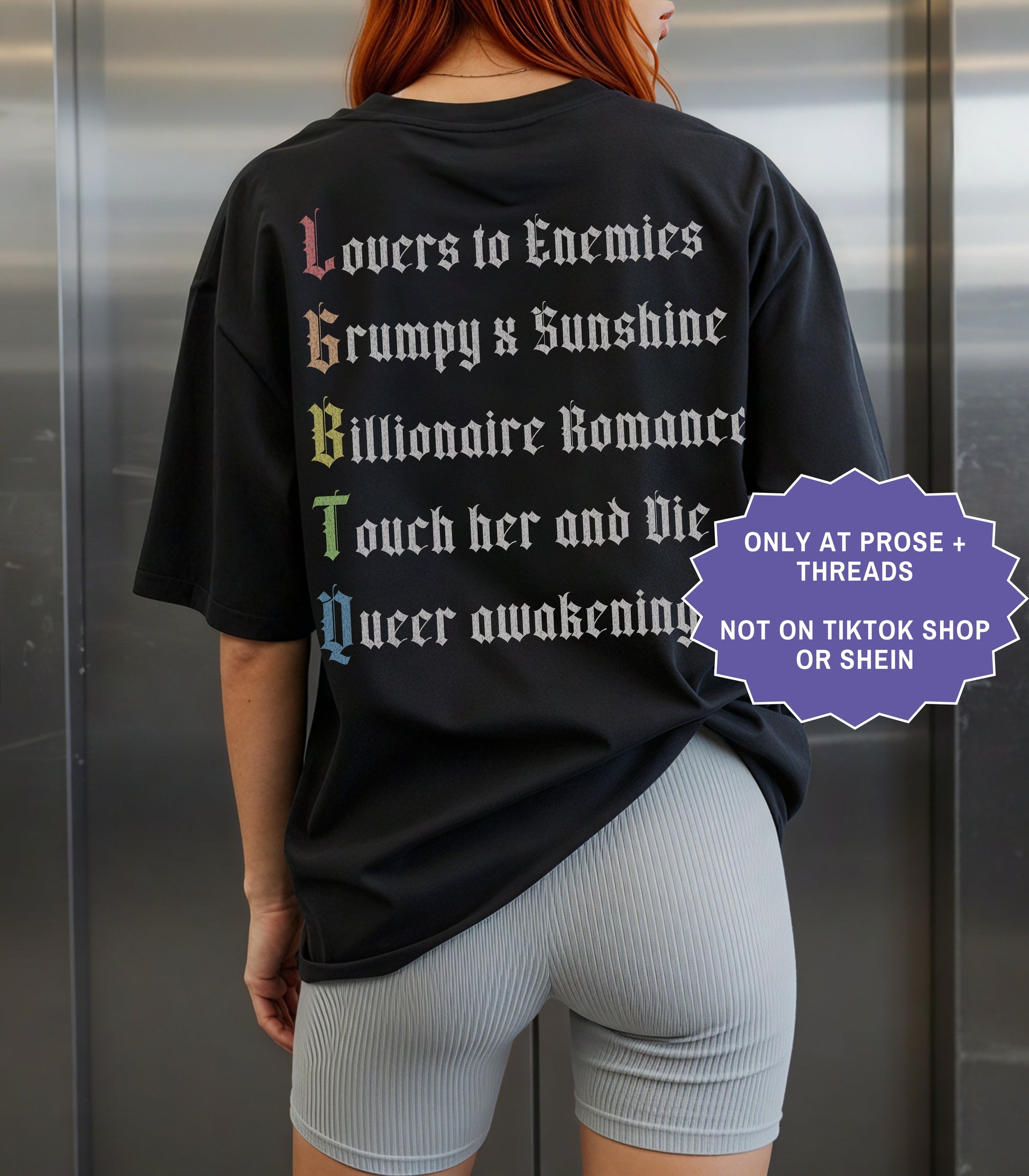 Read With Pride LGBTQ book lover shirt on pepper Comfort Colors t-shirt