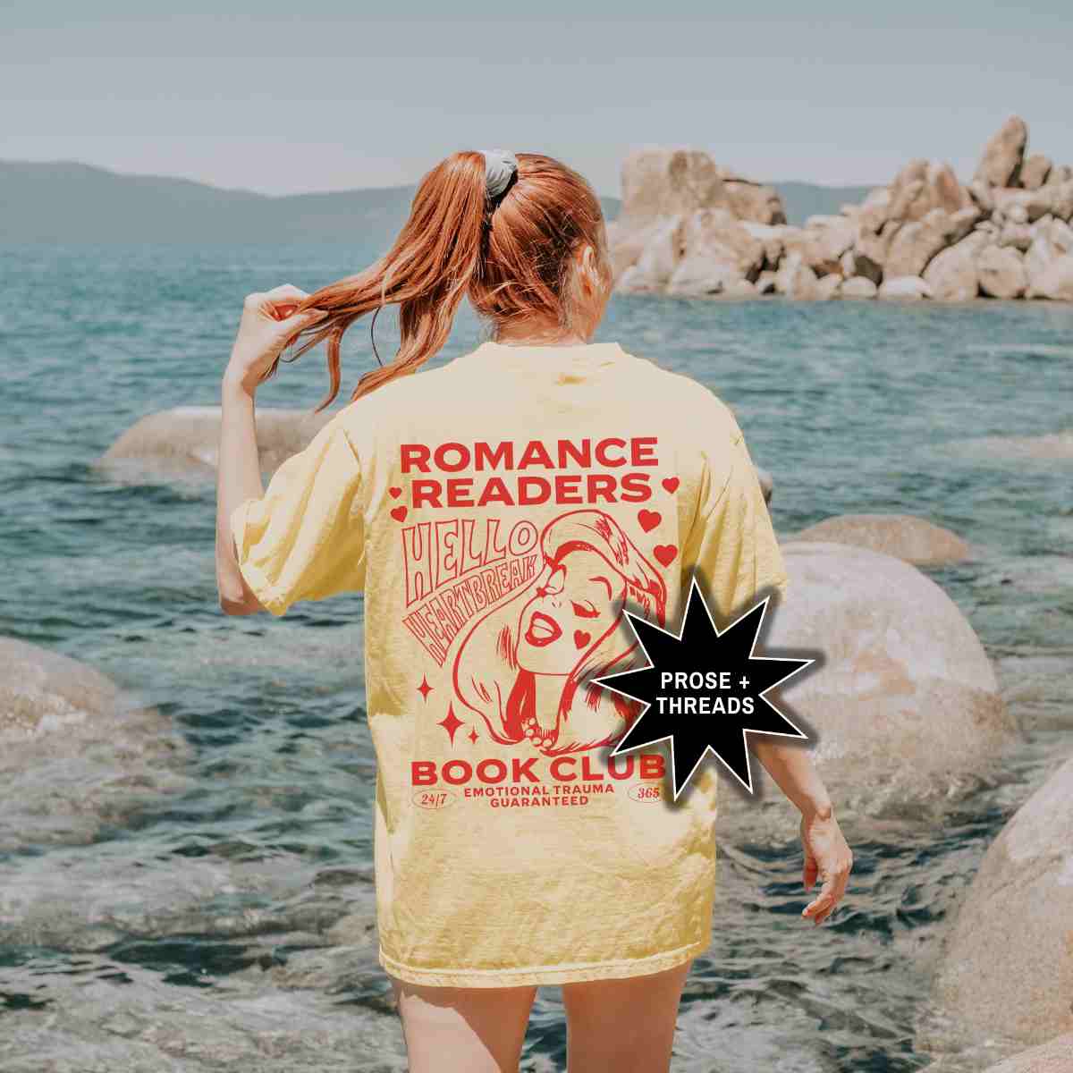 Romance Reader Book Club (Back Print)