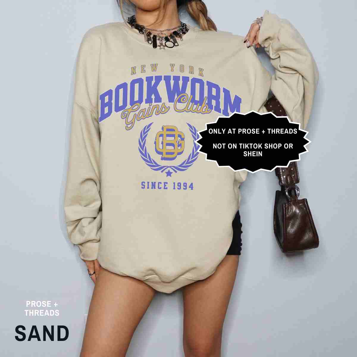 Bookworm Gains Club Sweatshirt