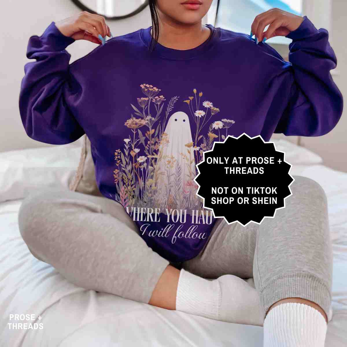 Ghost Cottagecore Sweatshirt