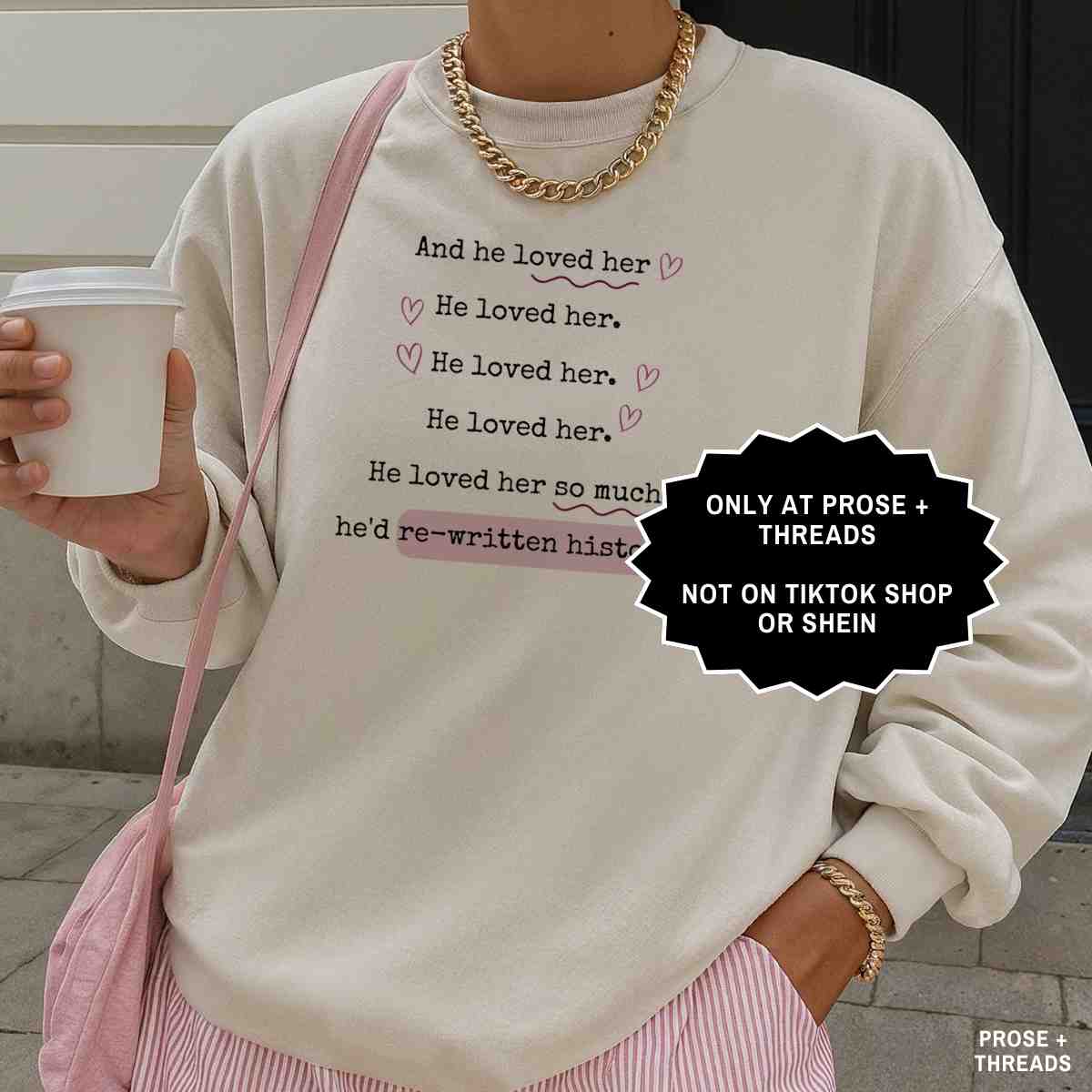 OUABH Quote Sweater