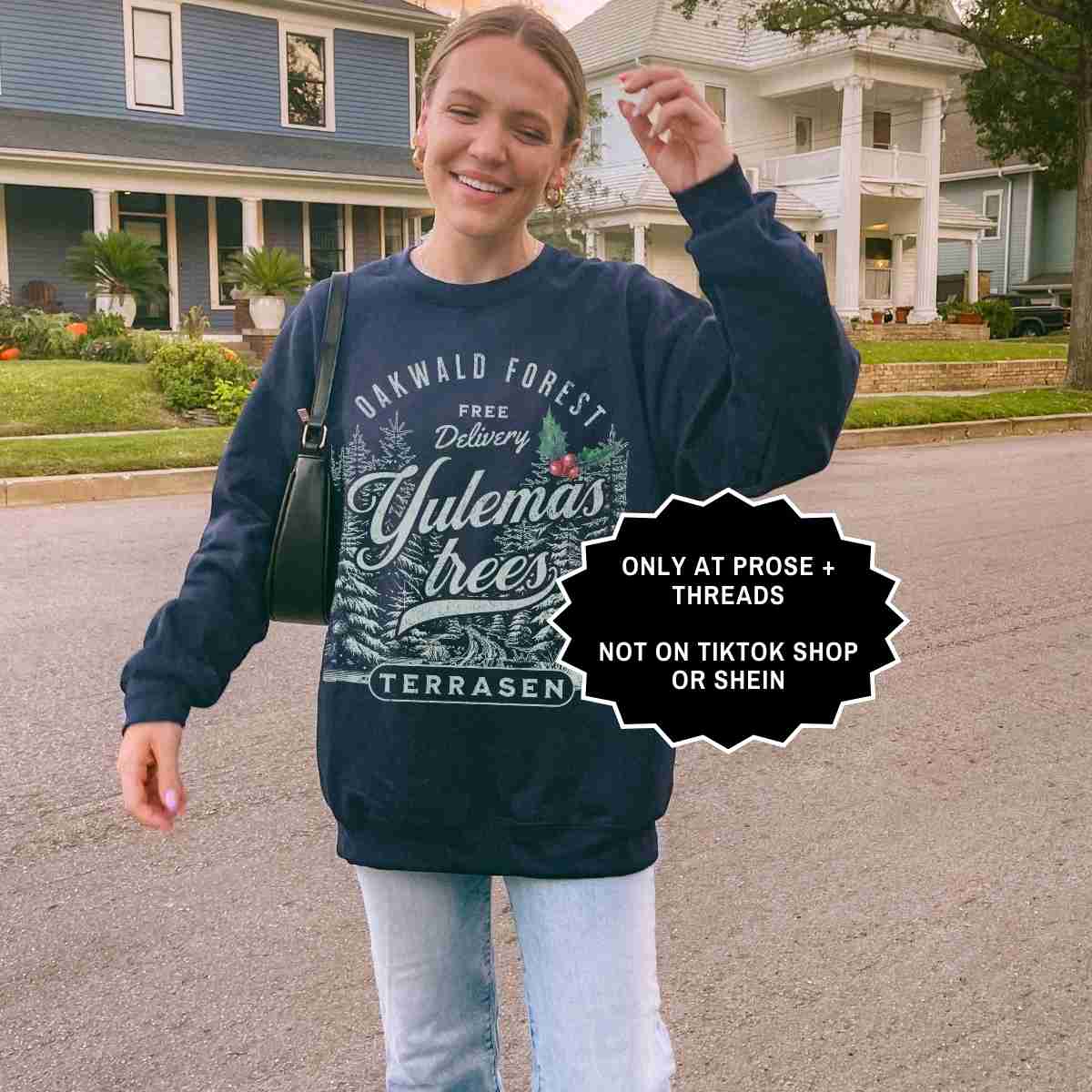 Yulemas Sweatshirt Fantasy Reader Winter Crewneck