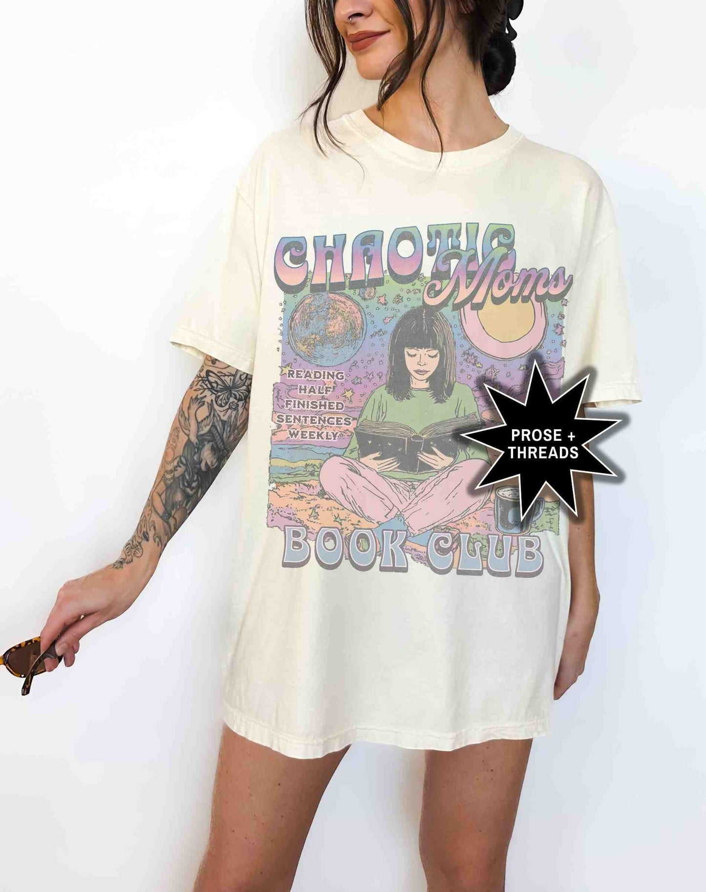 Chaotic Moms Book Club Shirt