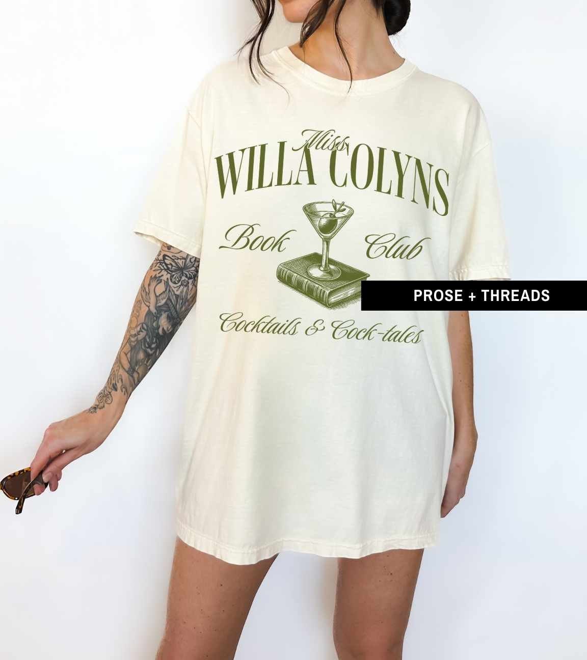 Miss Willa Colyns Book Club Shirt