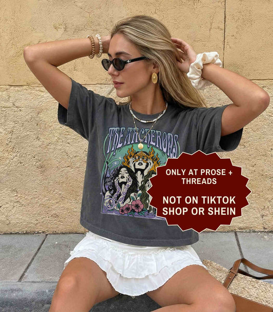 The Archeron Sisters vintage fantasy graphic shirt